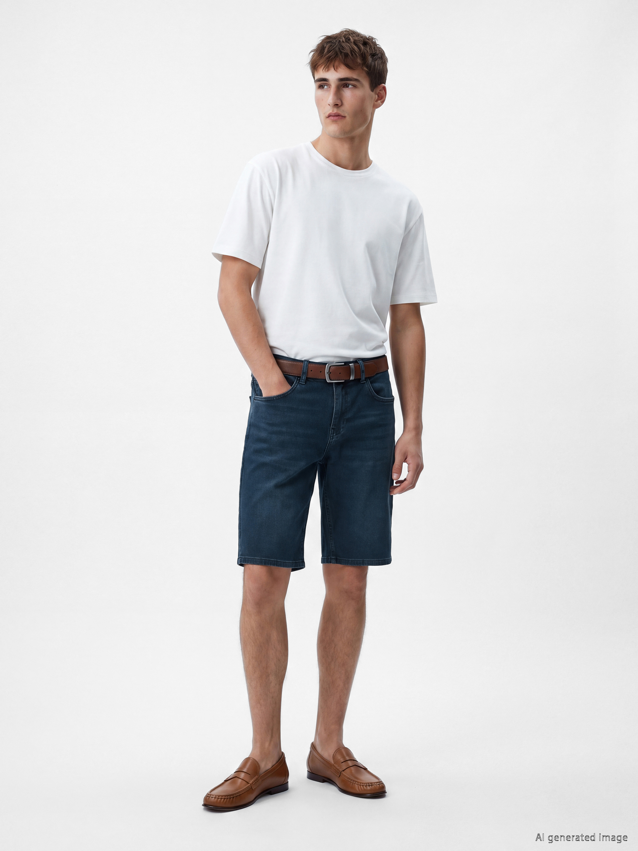 LCW Jeans Slim Fit Erkek Jean Şort