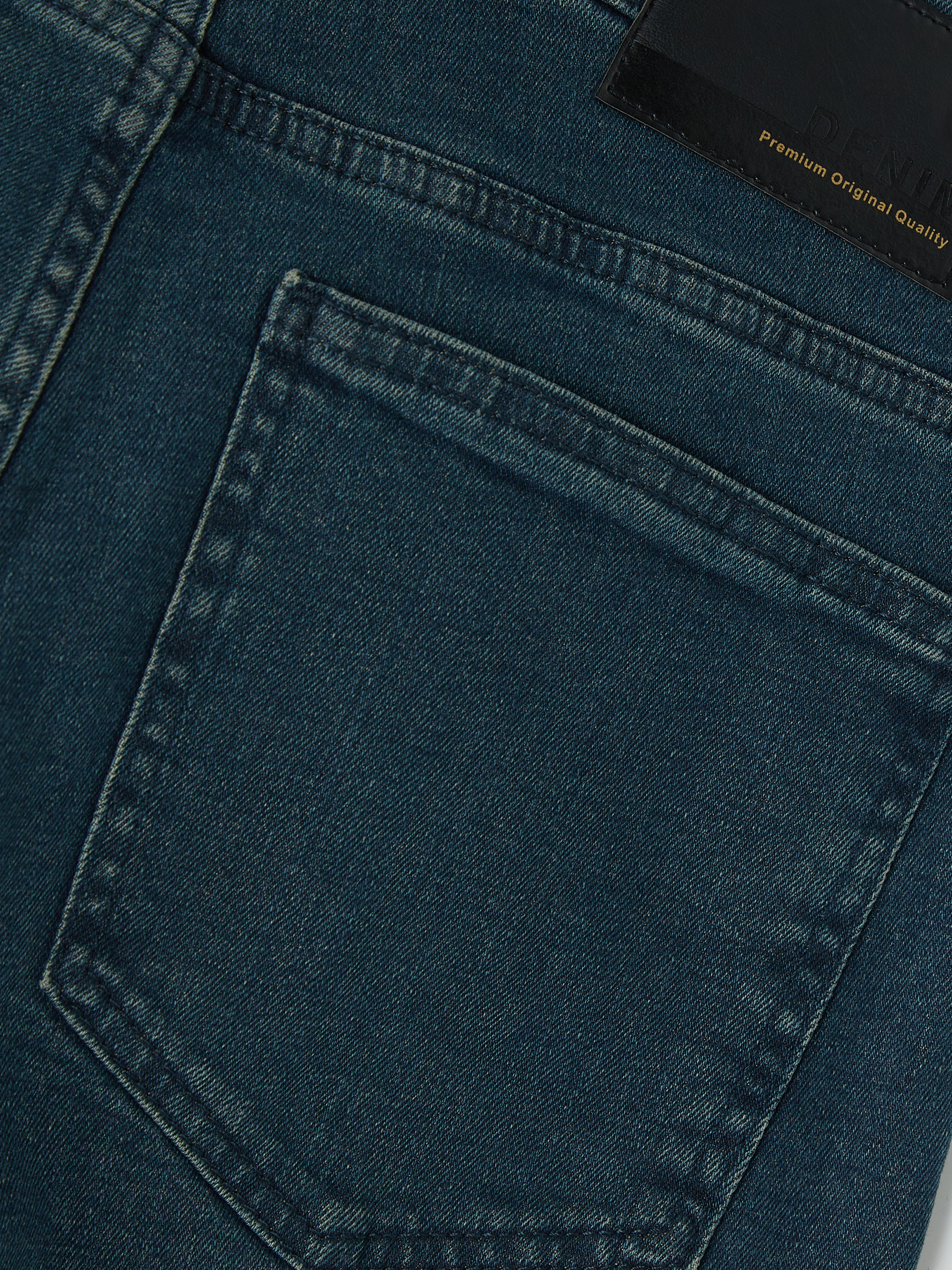 LCW Jeans Slim Fit Erkek Jean Şort görsel 8