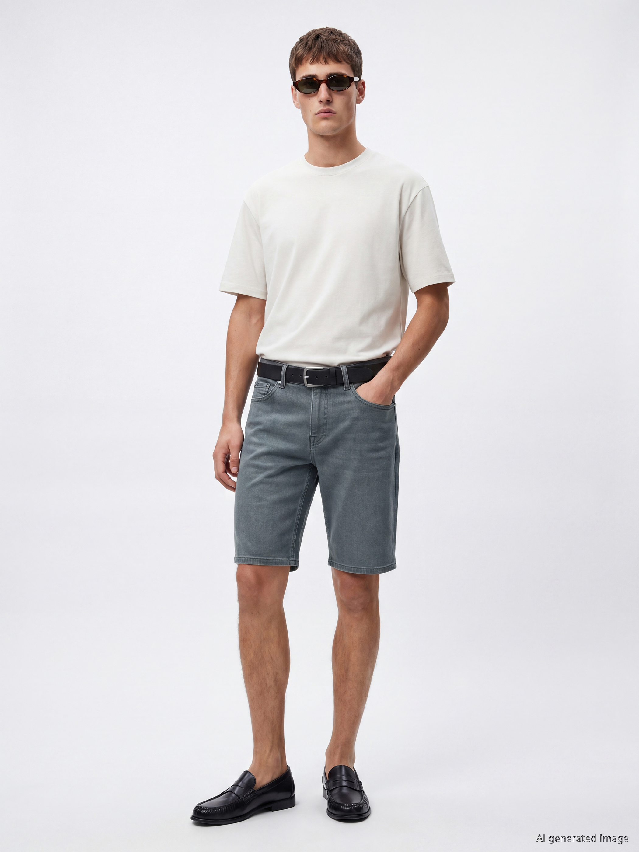 LCW Jeans Regular Fit Erkek Jean Şort