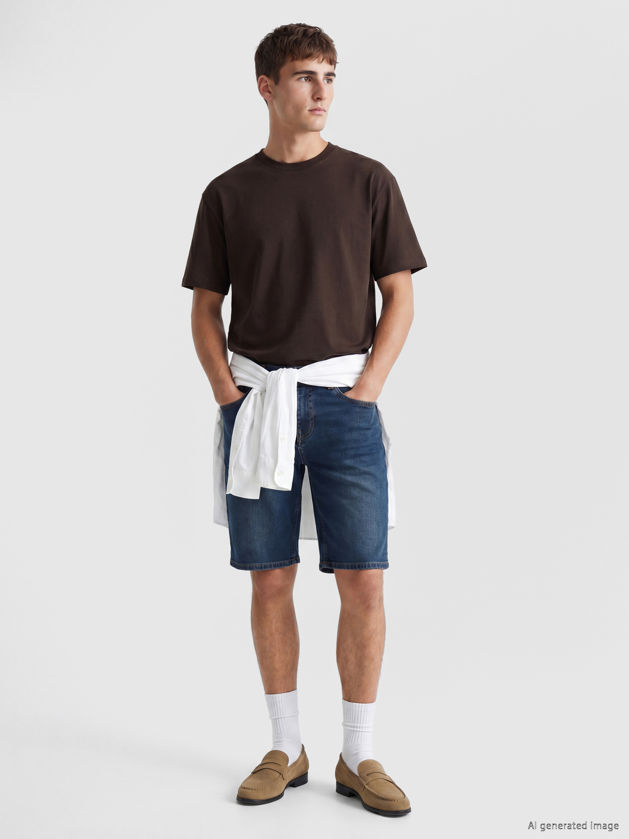 LCW Jeans Regular Fit Erkek Jean Şort