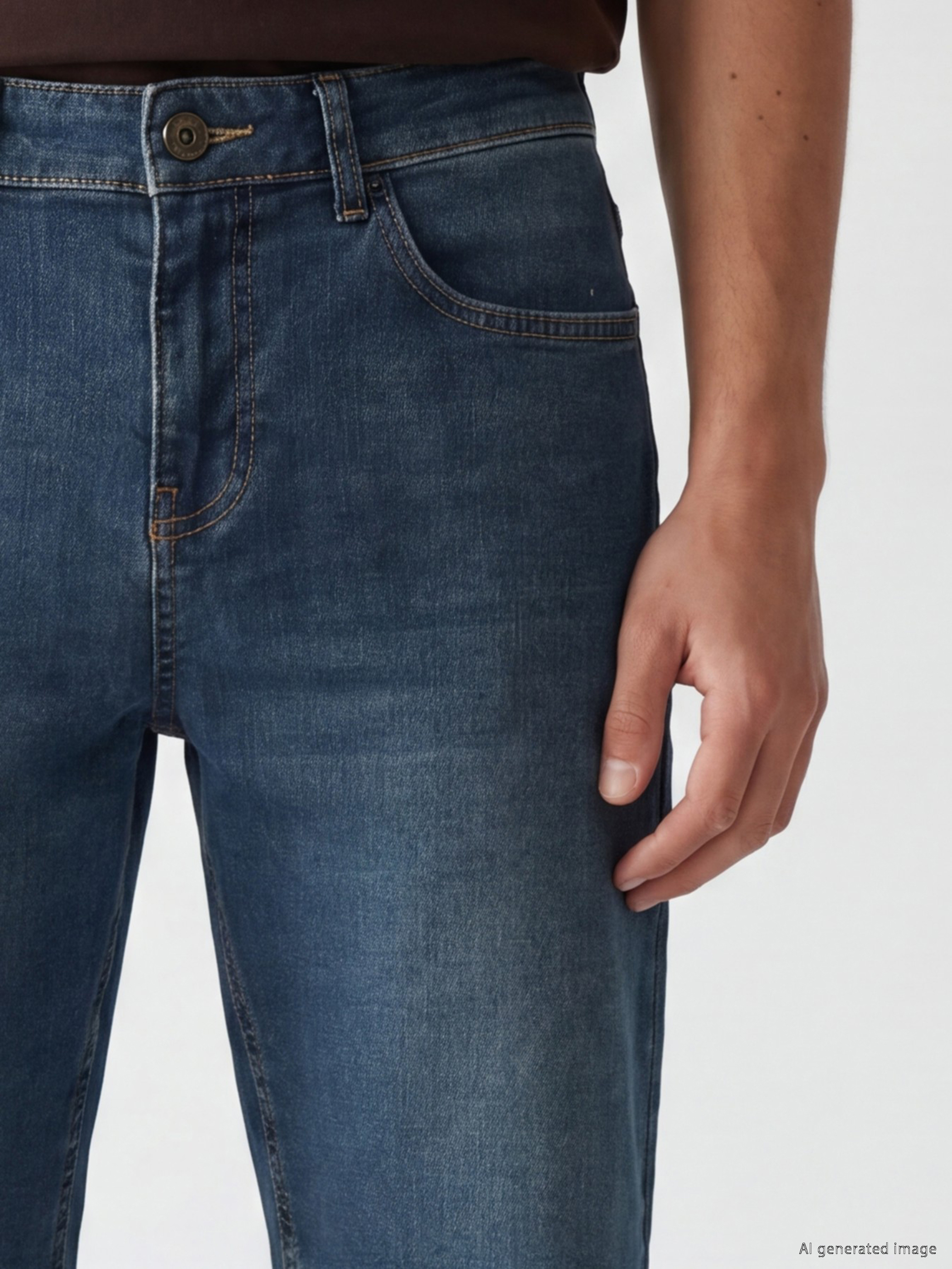 LCW Jeans Regular Fit Erkek Jean Şort görsel 3