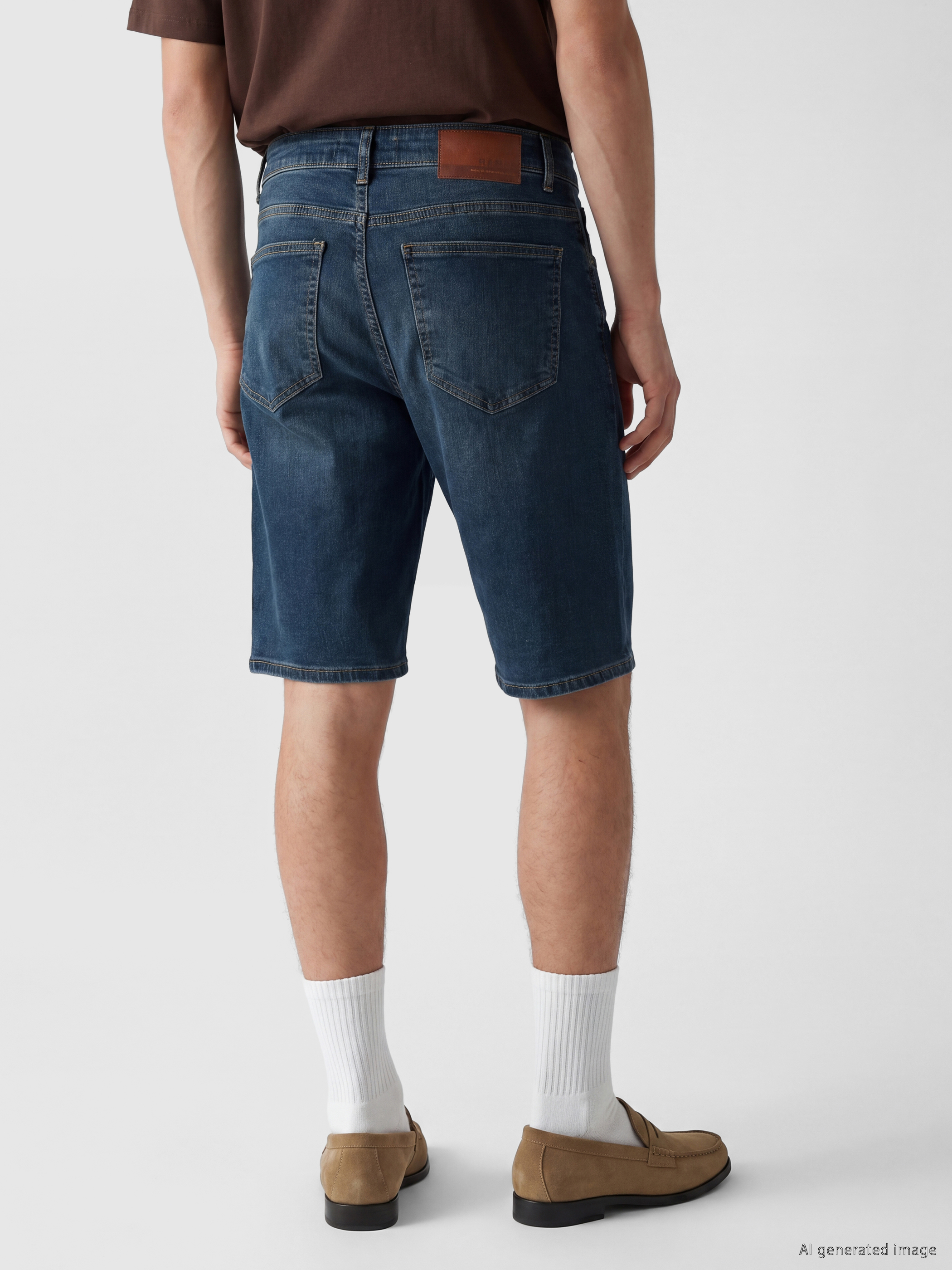 LCW Jeans Regular Fit Erkek Jean Şort görsel 4