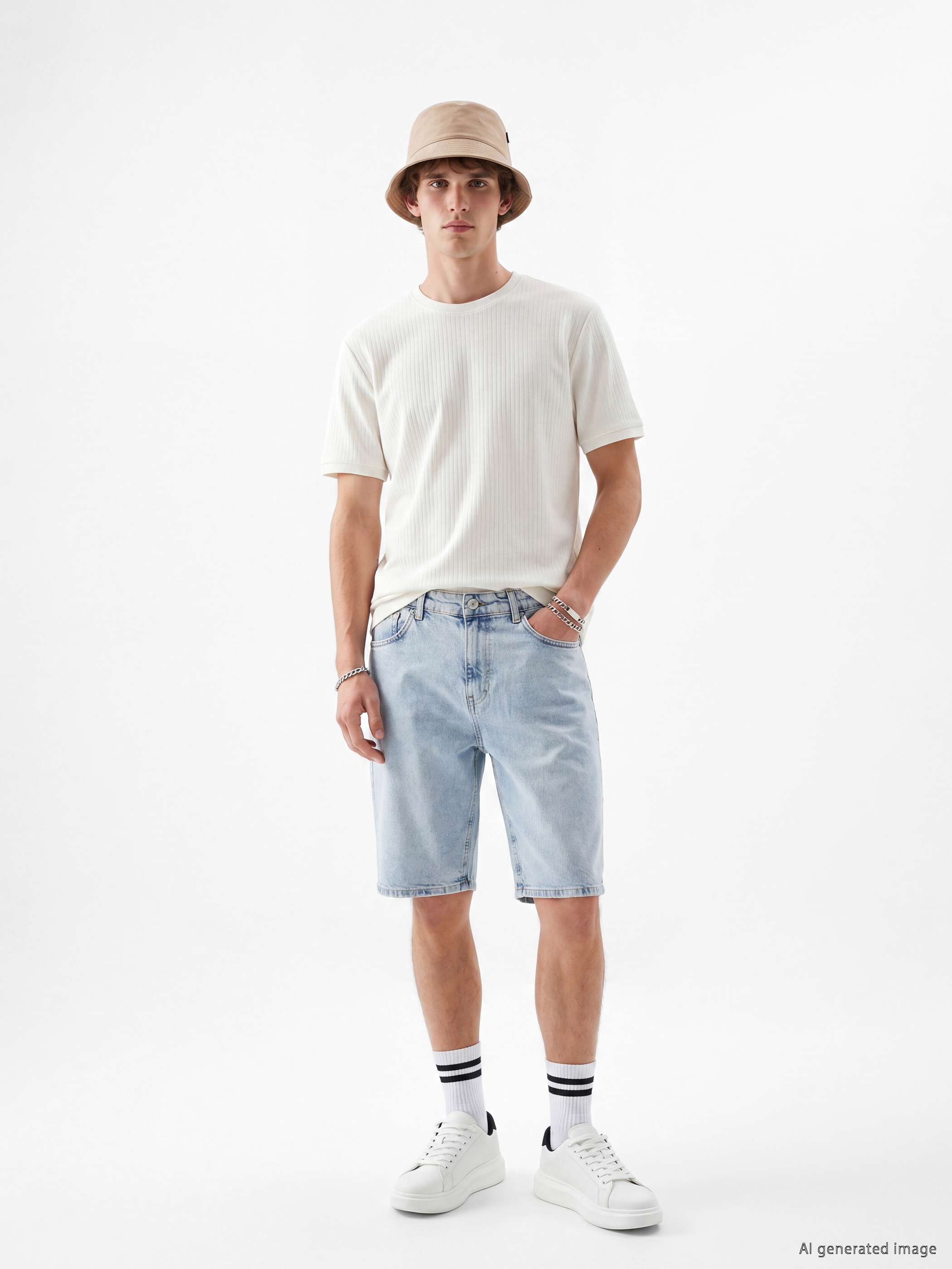 LCW Jeans Regular Fit Erkek Jean Şort