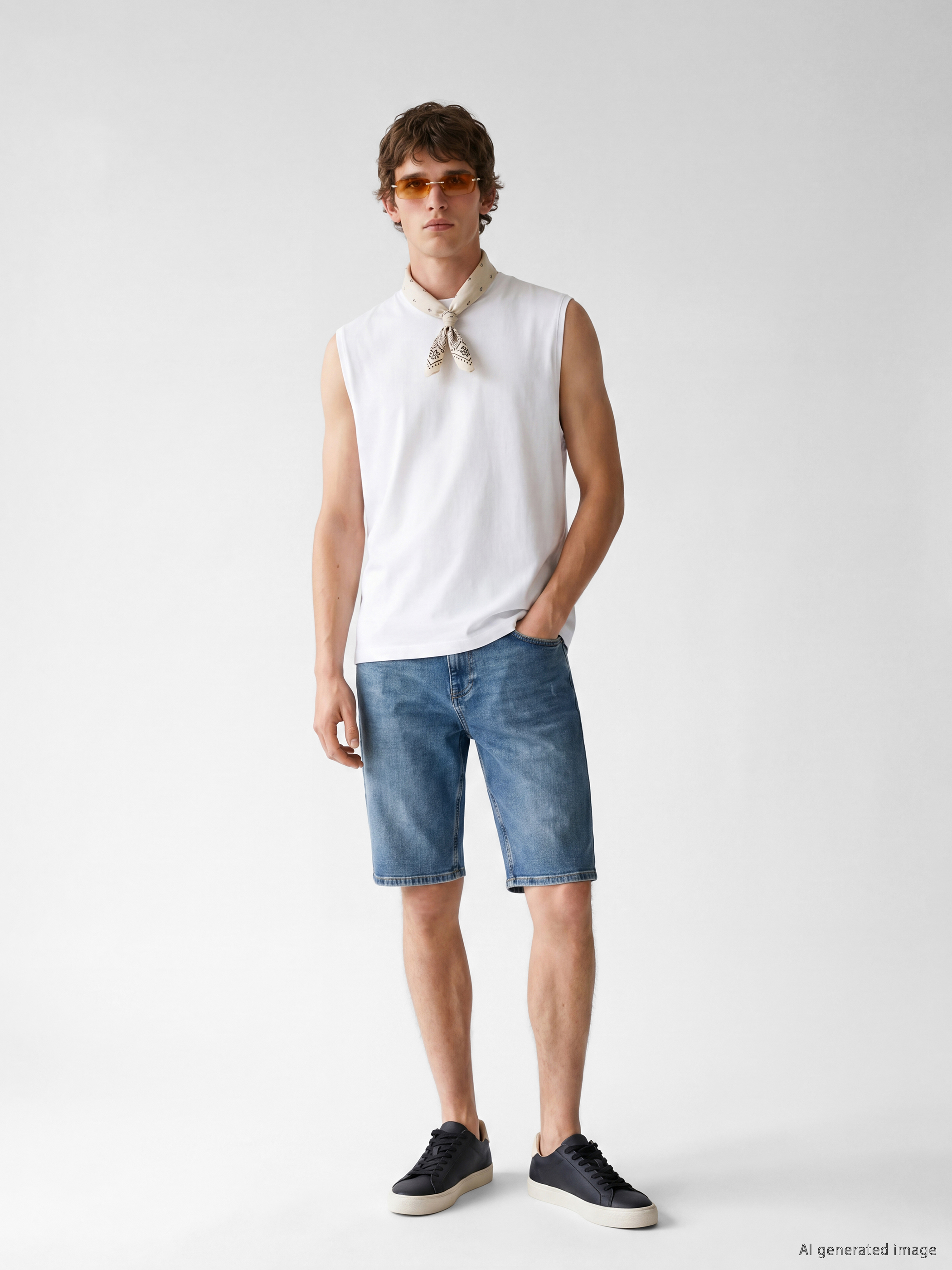 LCW Jeans Regular Fit Erkek Jean Şort