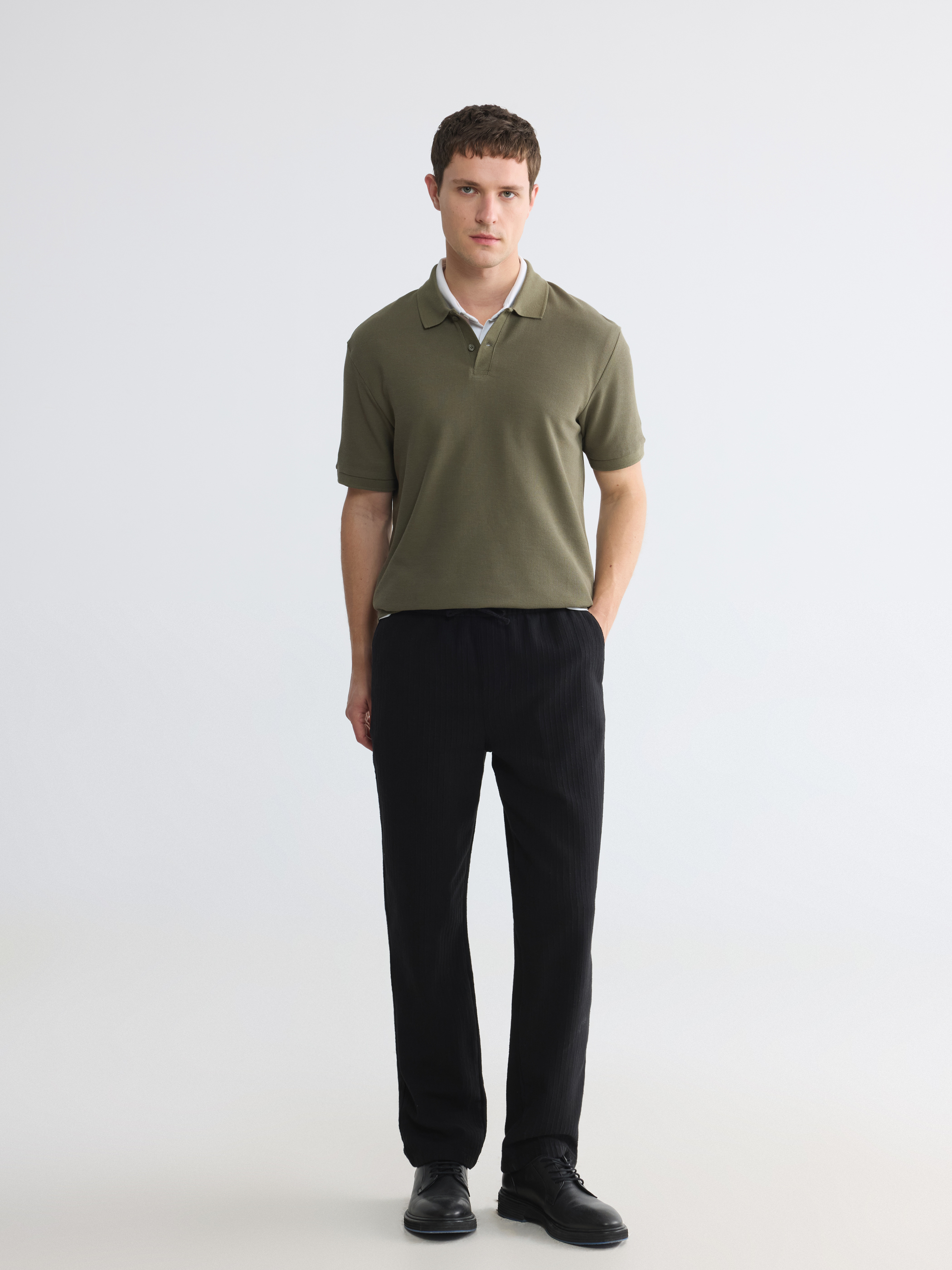 LCW Vision Regular Fit Dokulu Erkek Pantolon
