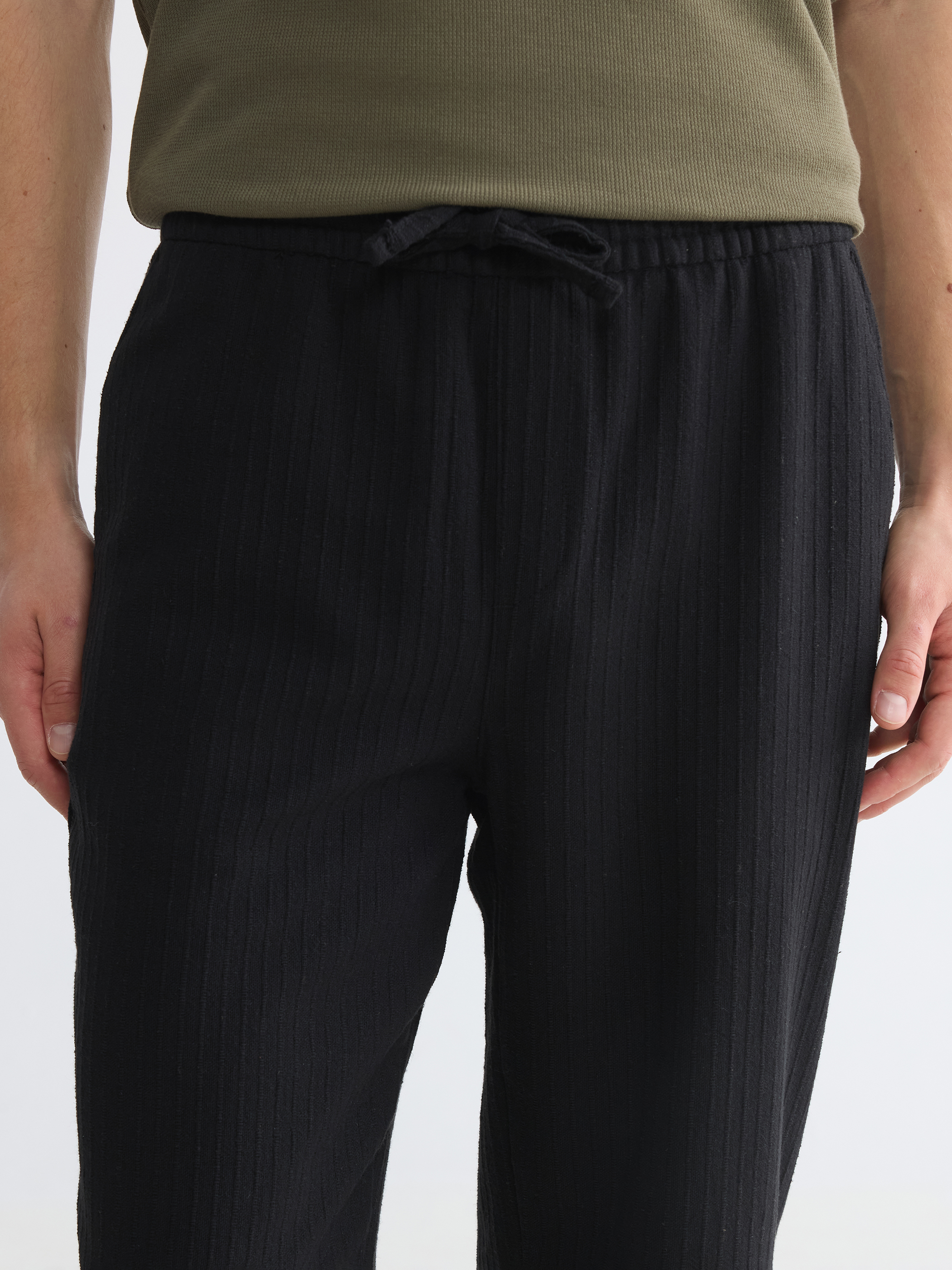 LCW Vision Regular Fit Dokulu Erkek Pantolon görsel 3
