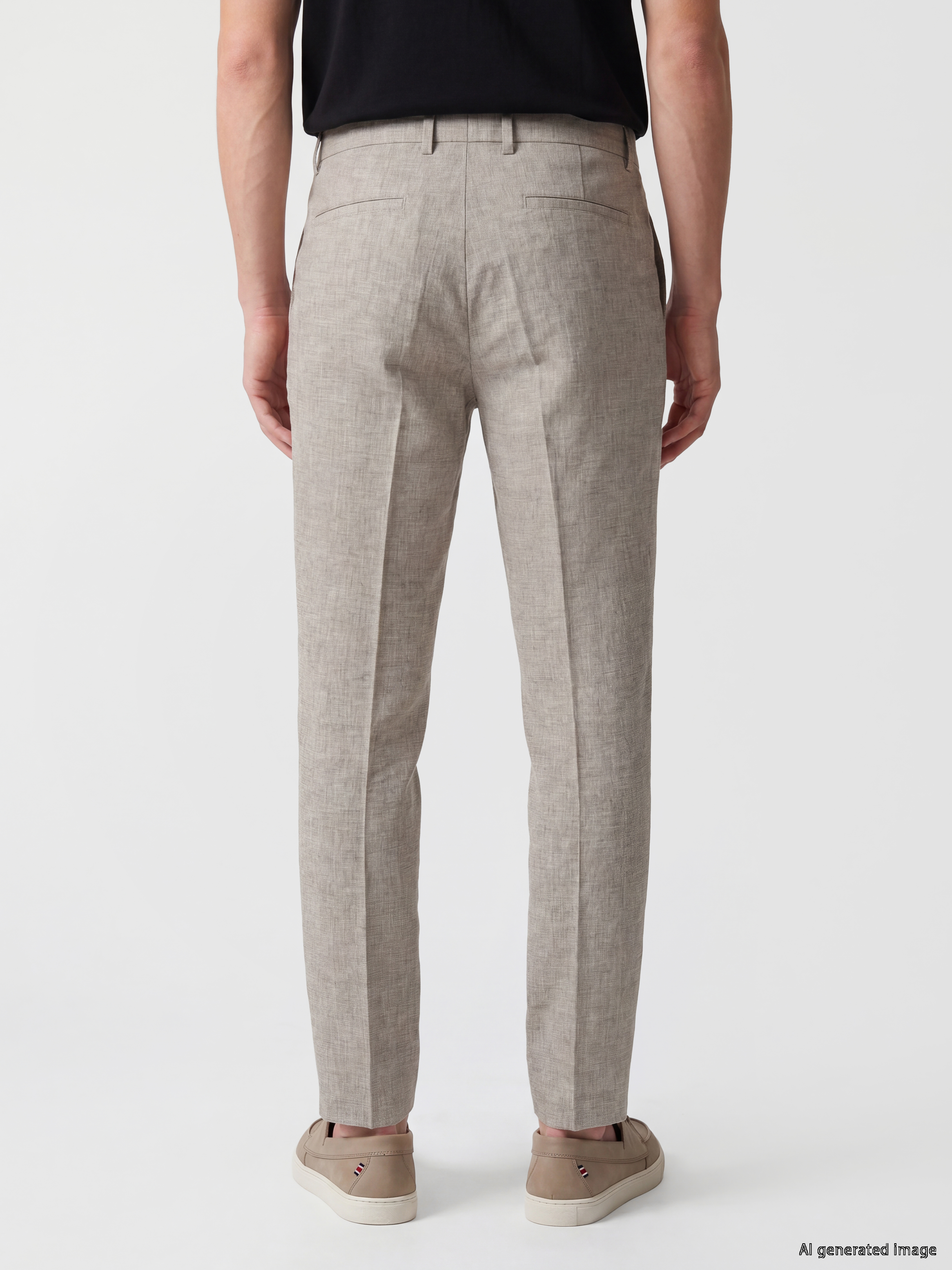 SOUTHBLUE Regular Fit Keten Karışımlı Erkek Pantolon görsel 4