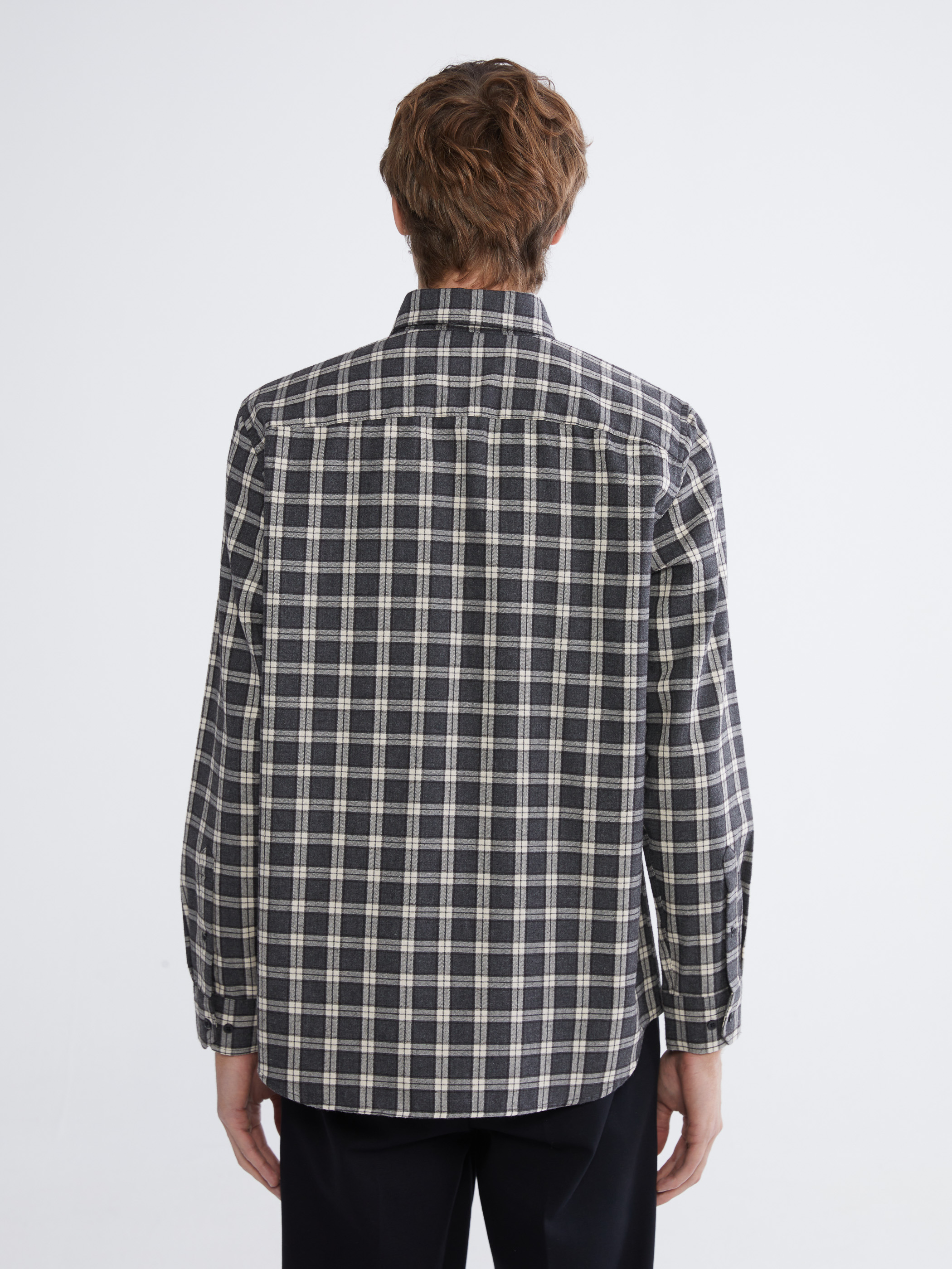 SOUTHBLUE Regular Fit Ekose Erkek Oduncu Gömlek görsel 4