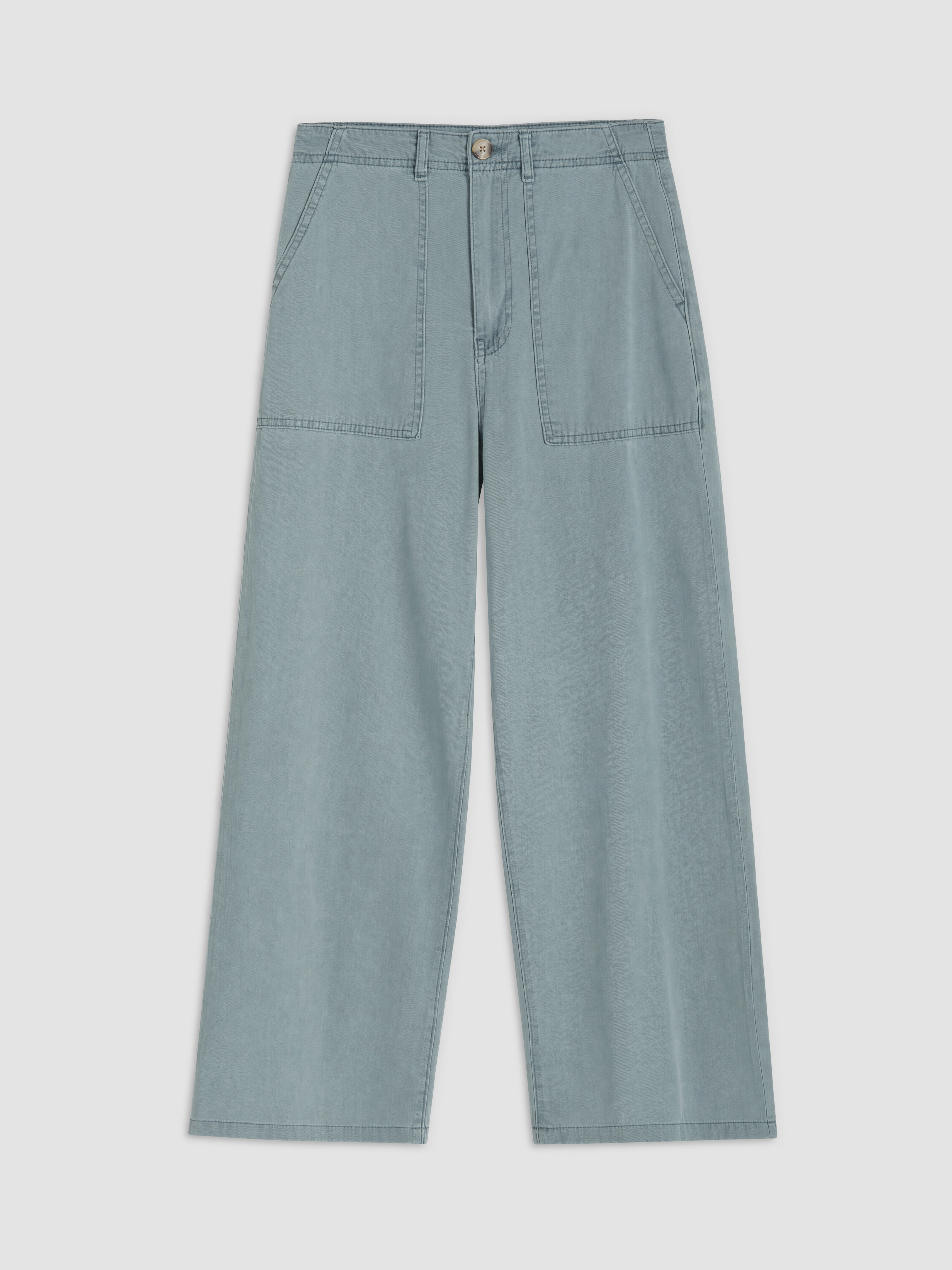 LCW Jeans Yüksek Bel Wideleg Kadın Jean Pantolon görsel 5