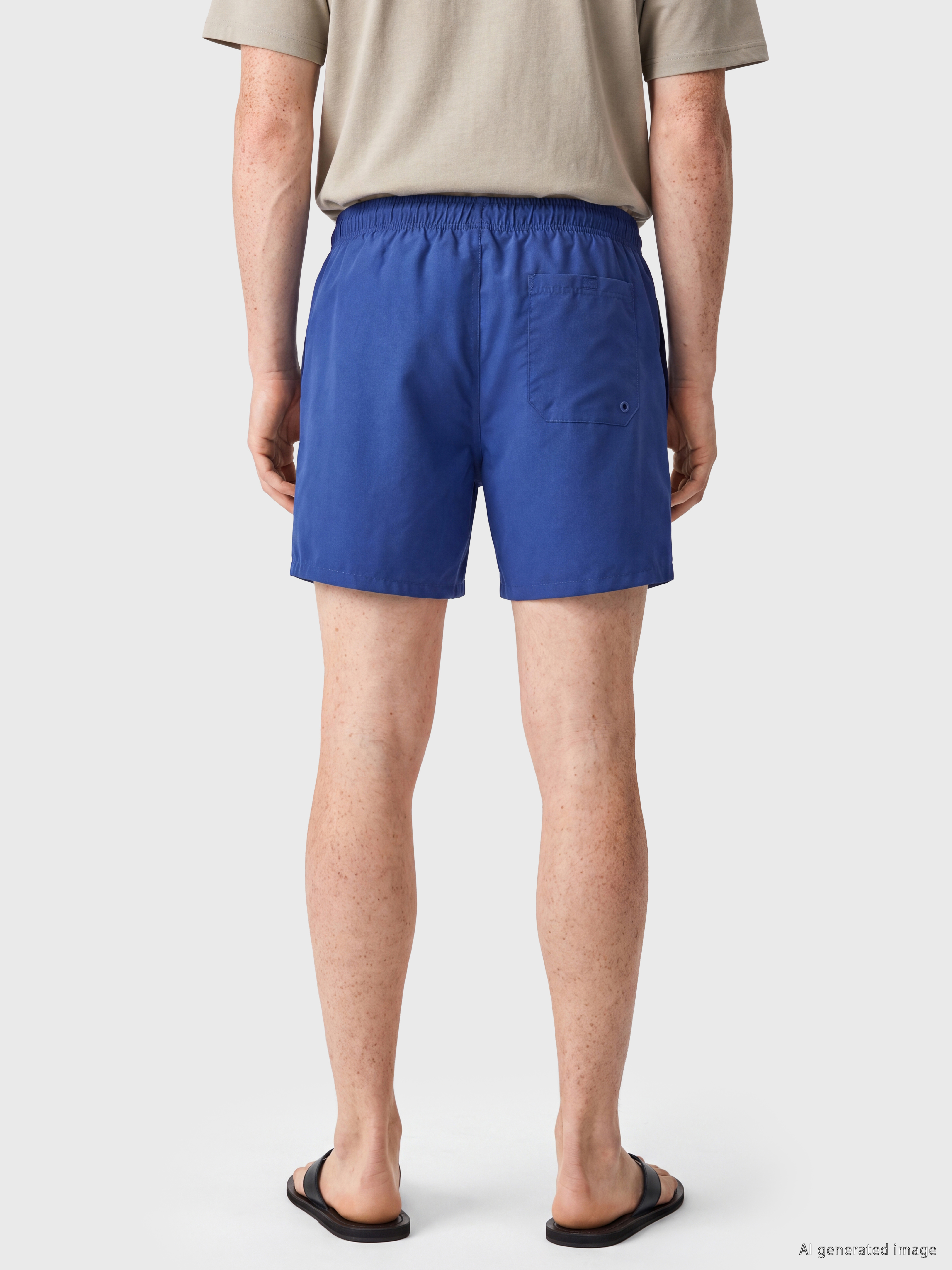 LCW SWIMWEAR Kısa Boy PlayStation Baskılı Erkek Deniz Şortu görsel 4