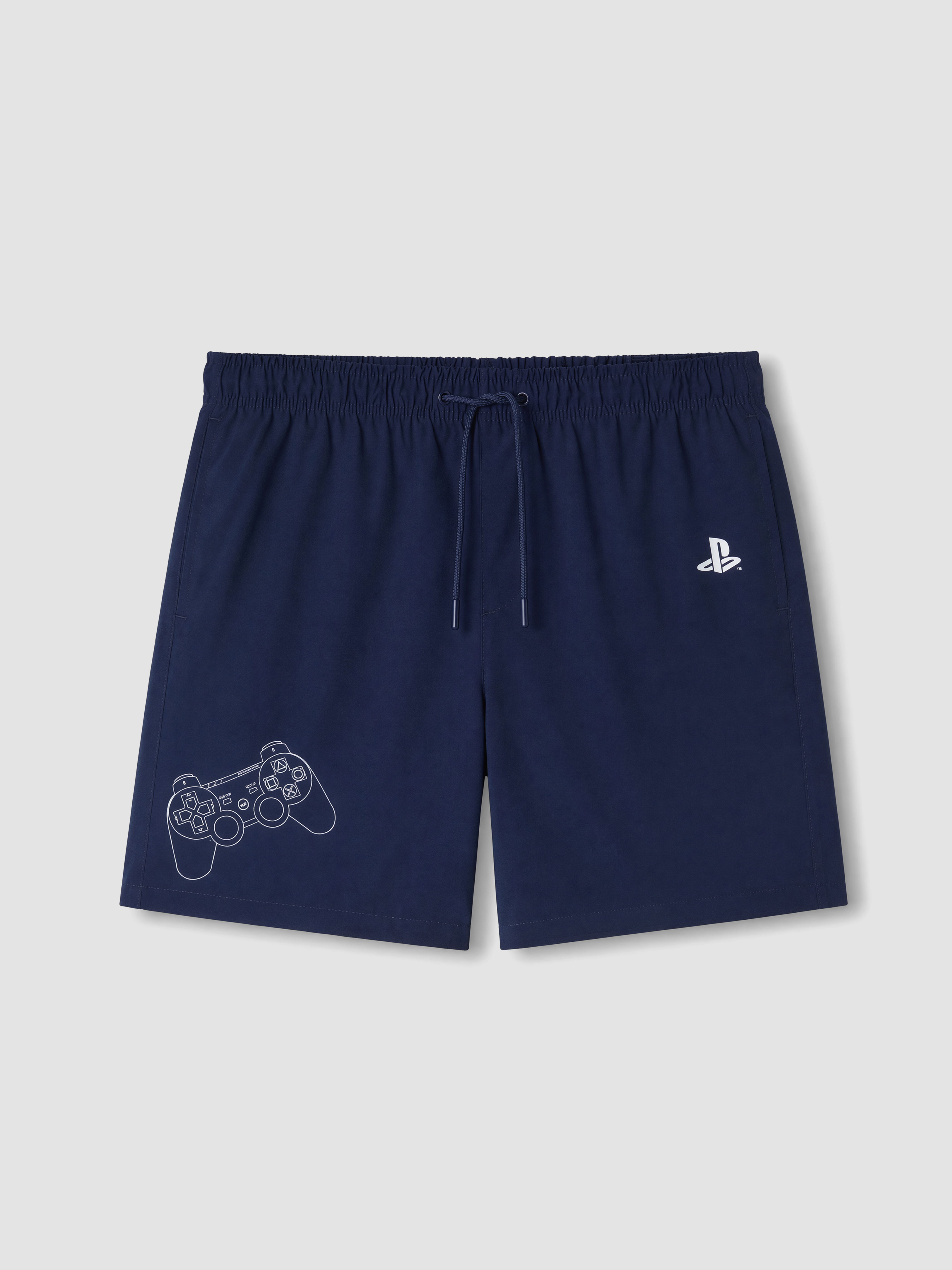 LCW SWIMWEAR Kısa Boy Playstation Baskılı Erkek Deniz Şortu görsel 5