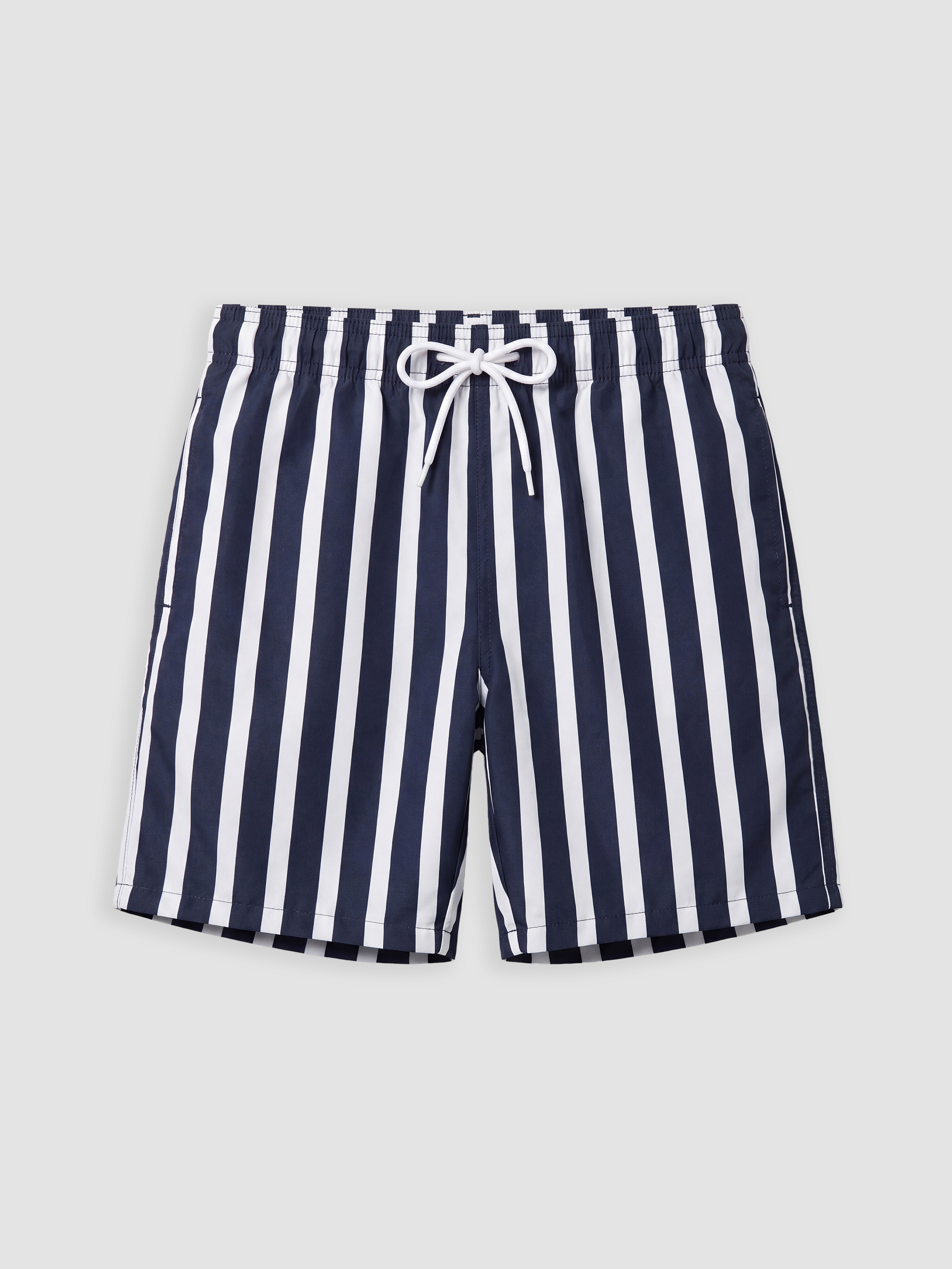 LCW SWIMWEAR Kısa Boy Çizgili Erkek Deniz Şortu görsel 5