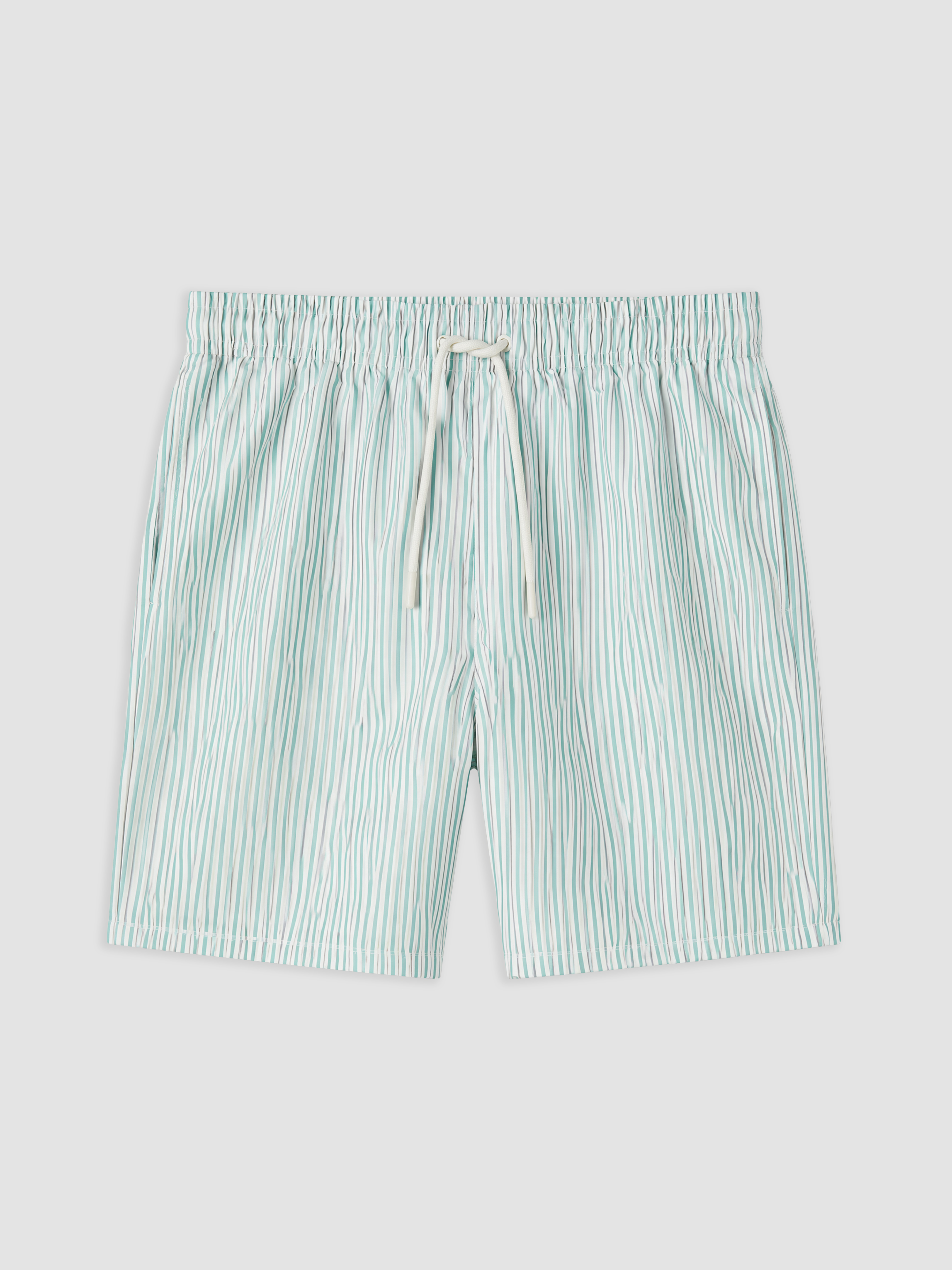 LCW SWIMWEAR Kısa Boy Çizgili Erkek Deniz Şortu görsel 5