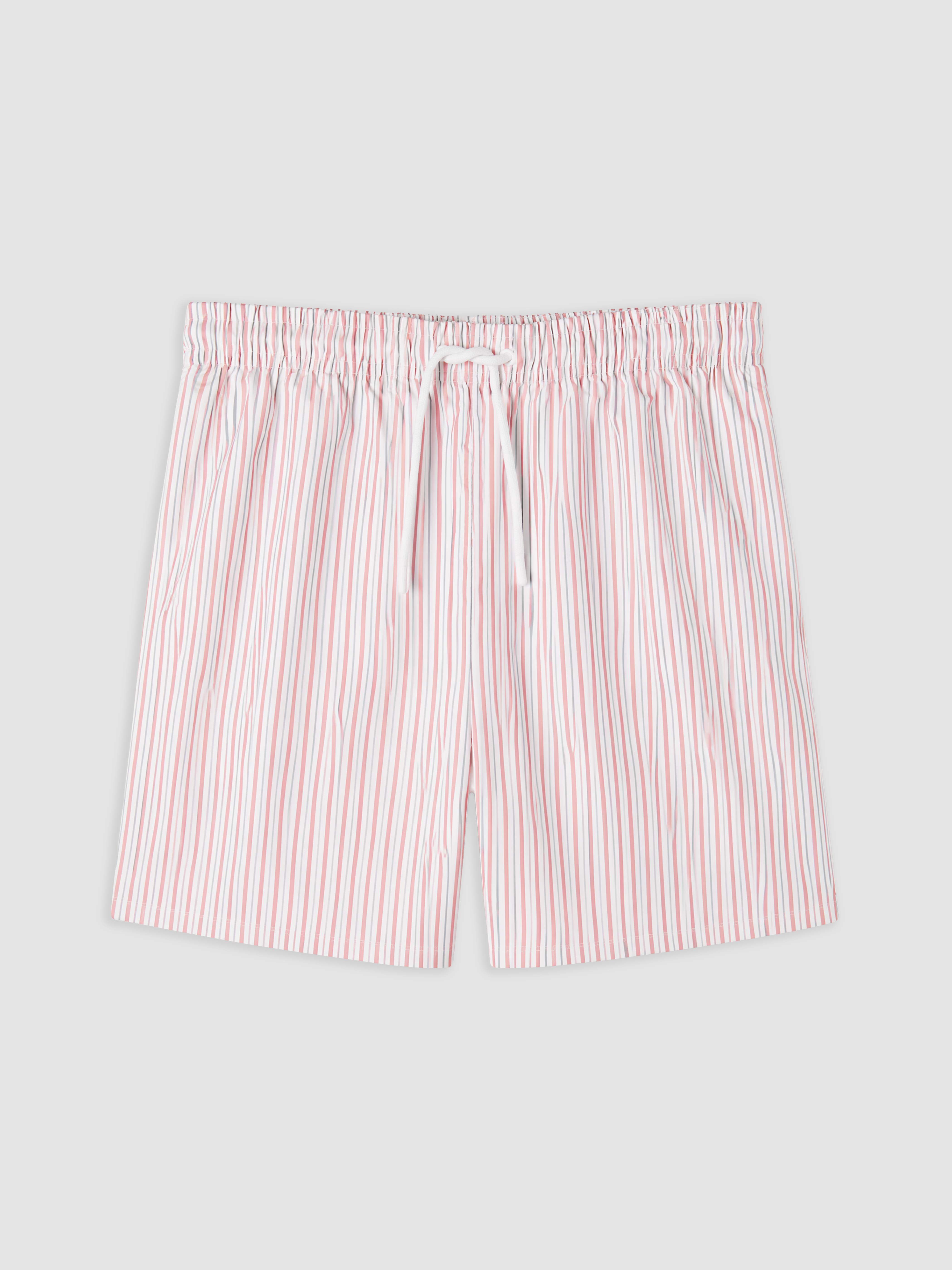 LCW SWIMWEAR Kısa Boy Beli Lastikli Çizgili Erkek Deniz Şortu görsel 5