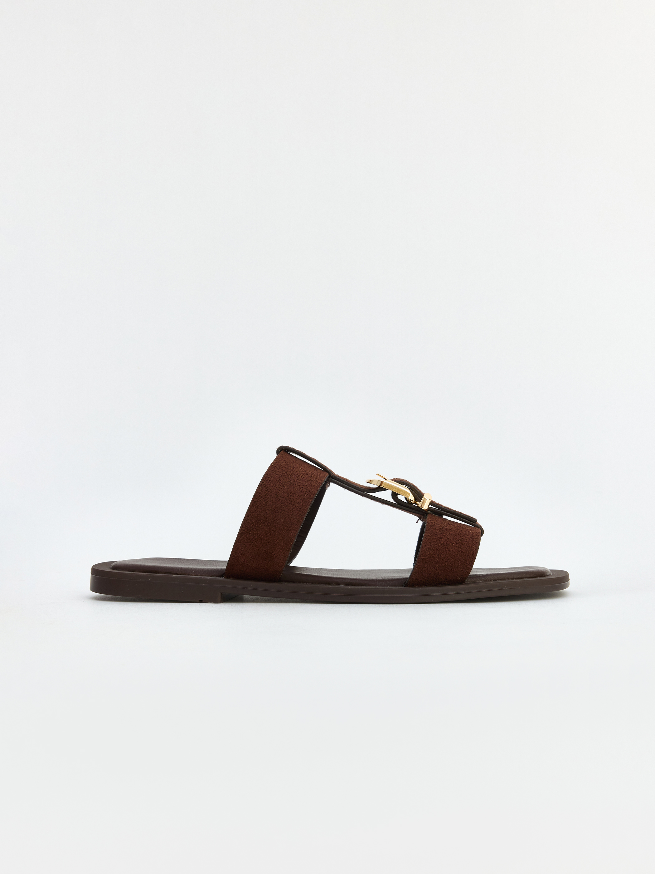LCW STEPS Süet Görünümlü Kadın Terlik görsel 3