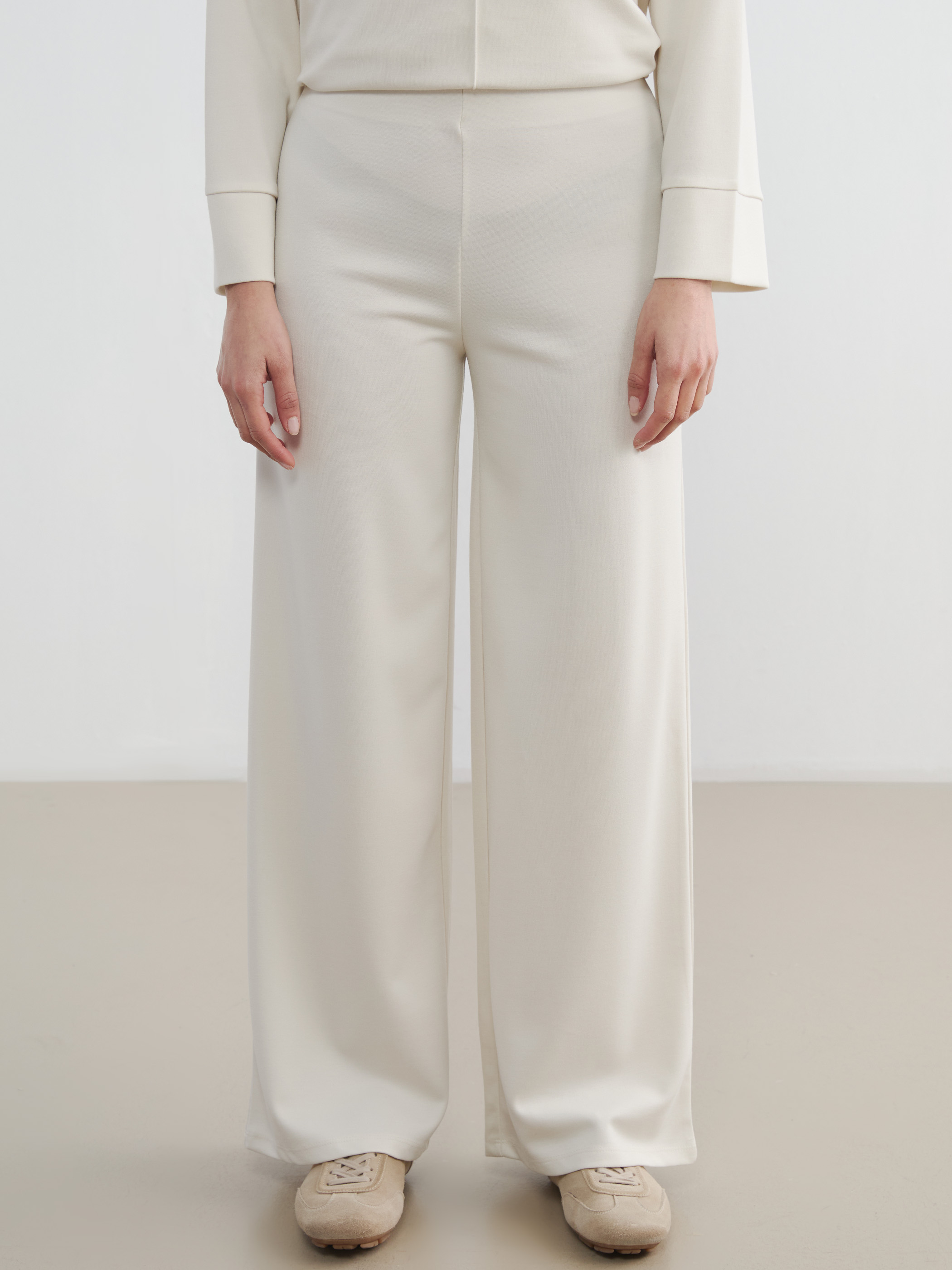 LCW Modest Beli Lastikli Soft Touch Kadın Eşofman Altı görsel 2