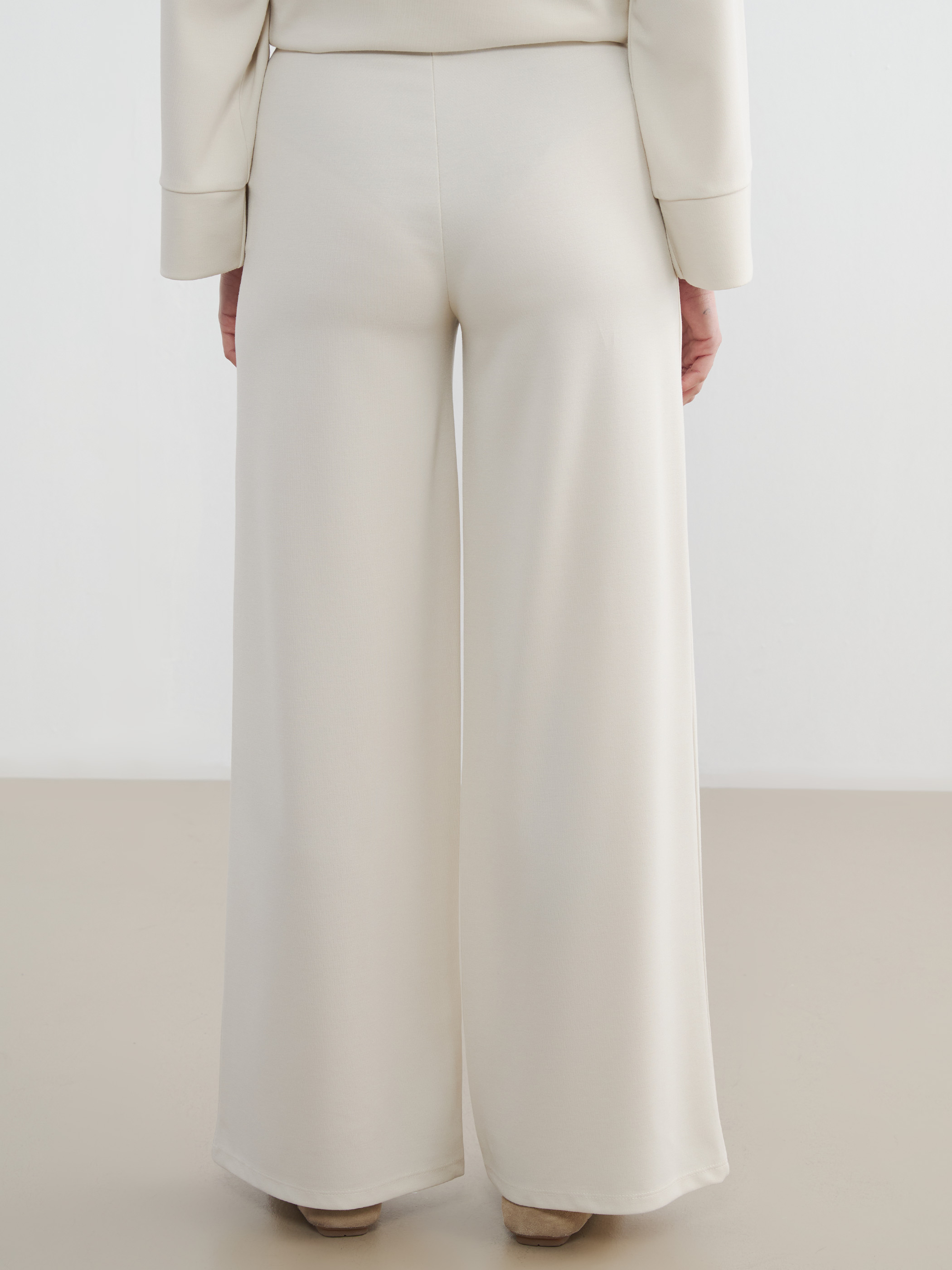 LCW Modest Beli Lastikli Soft Touch Kadın Eşofman Altı görsel 4