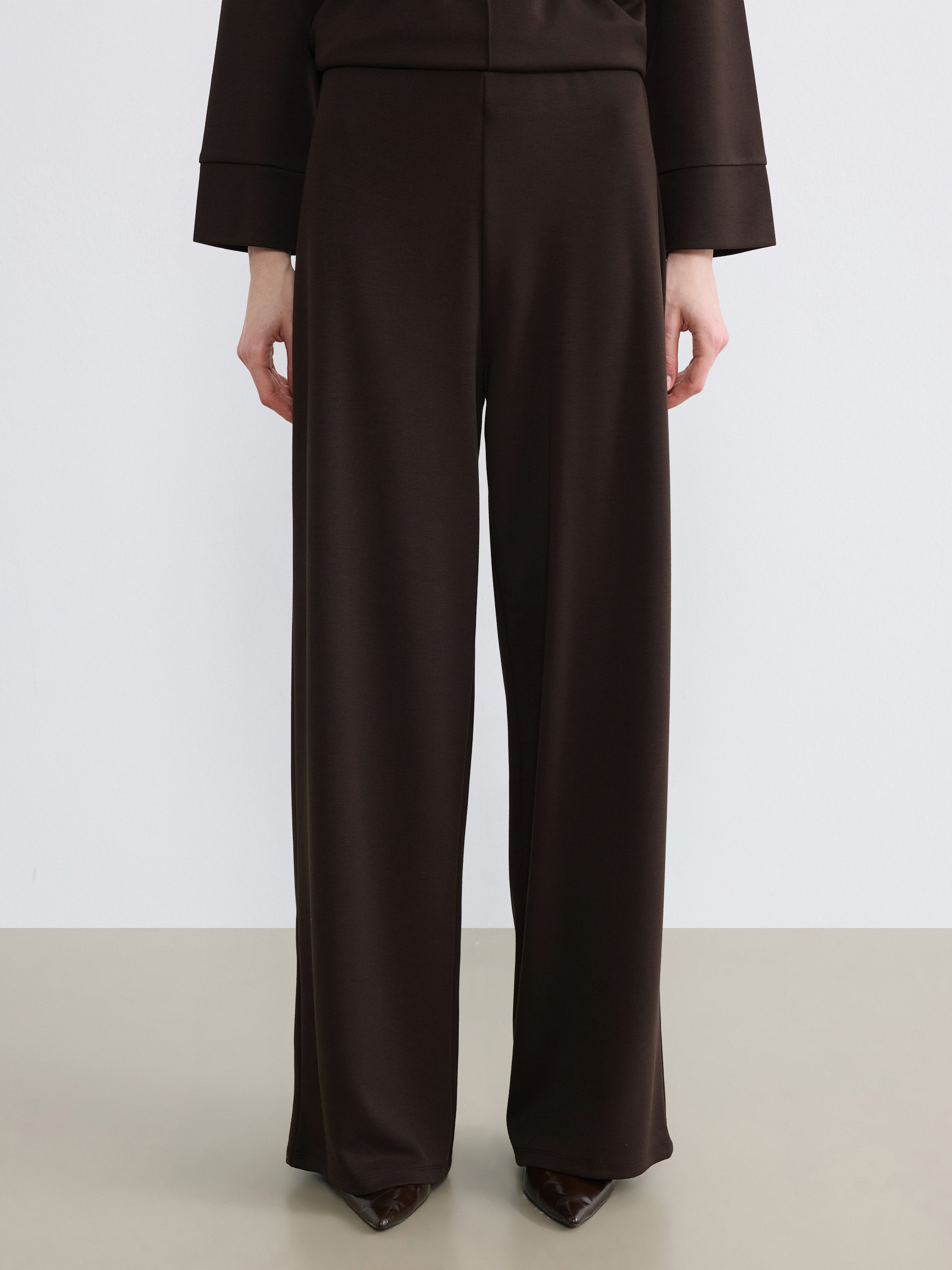 LCW Modest Beli Lastikli Soft Touch Kadın Eşofman Altı görsel 2