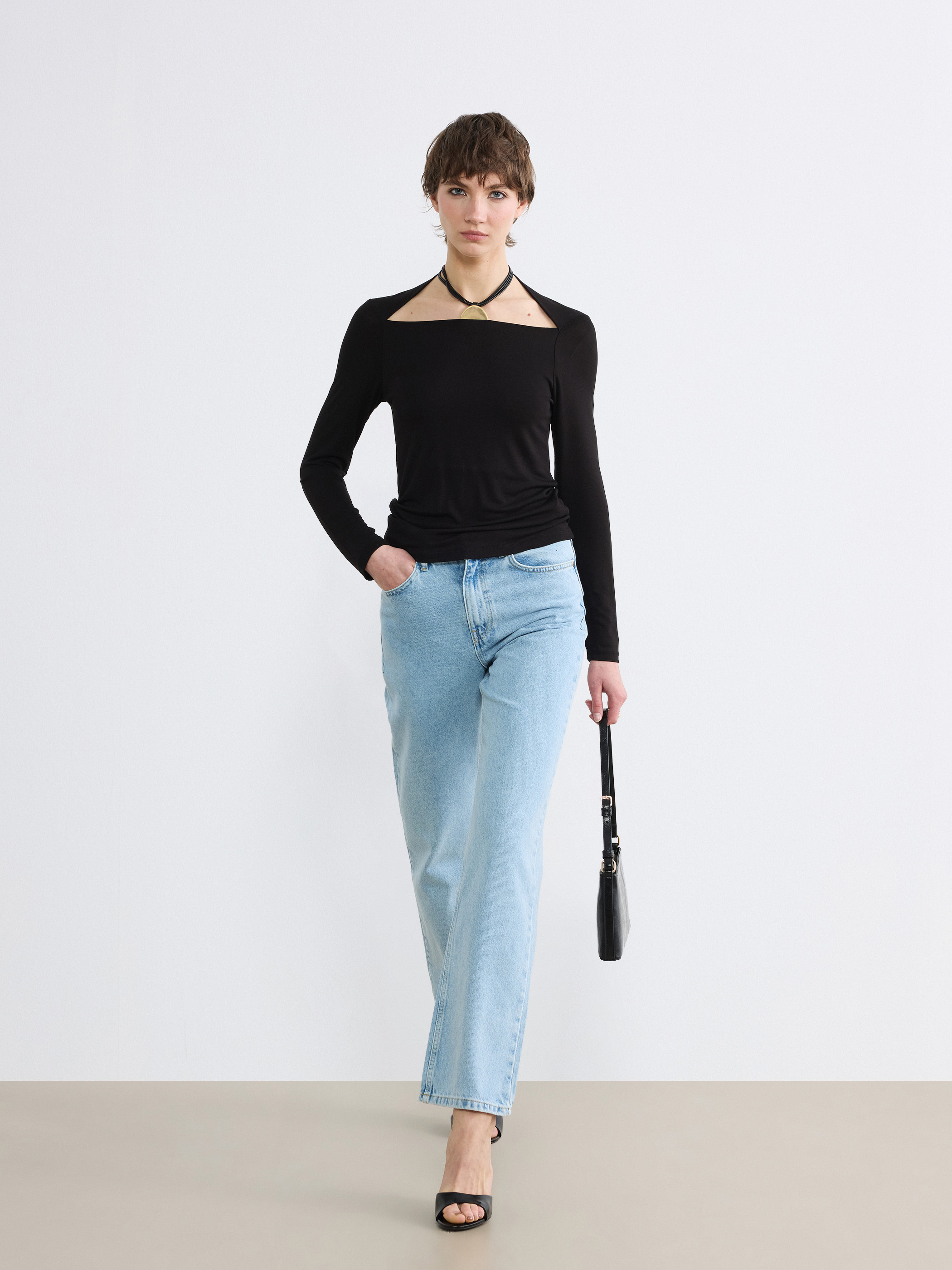Soulife Straight Fit Kadın Jean Pantolon