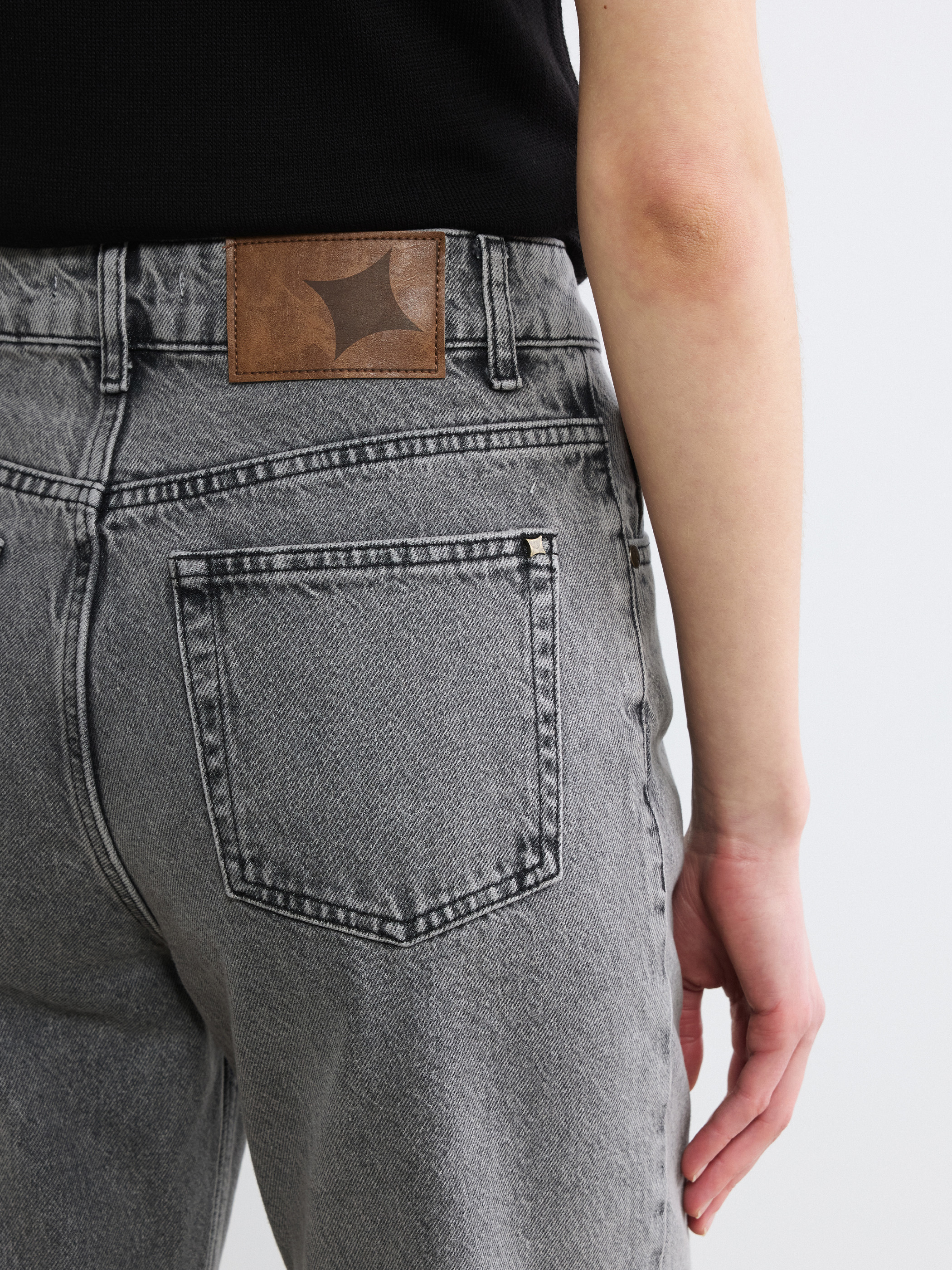 Soulife Straight Fit Kadın Jean Pantolon görsel 4