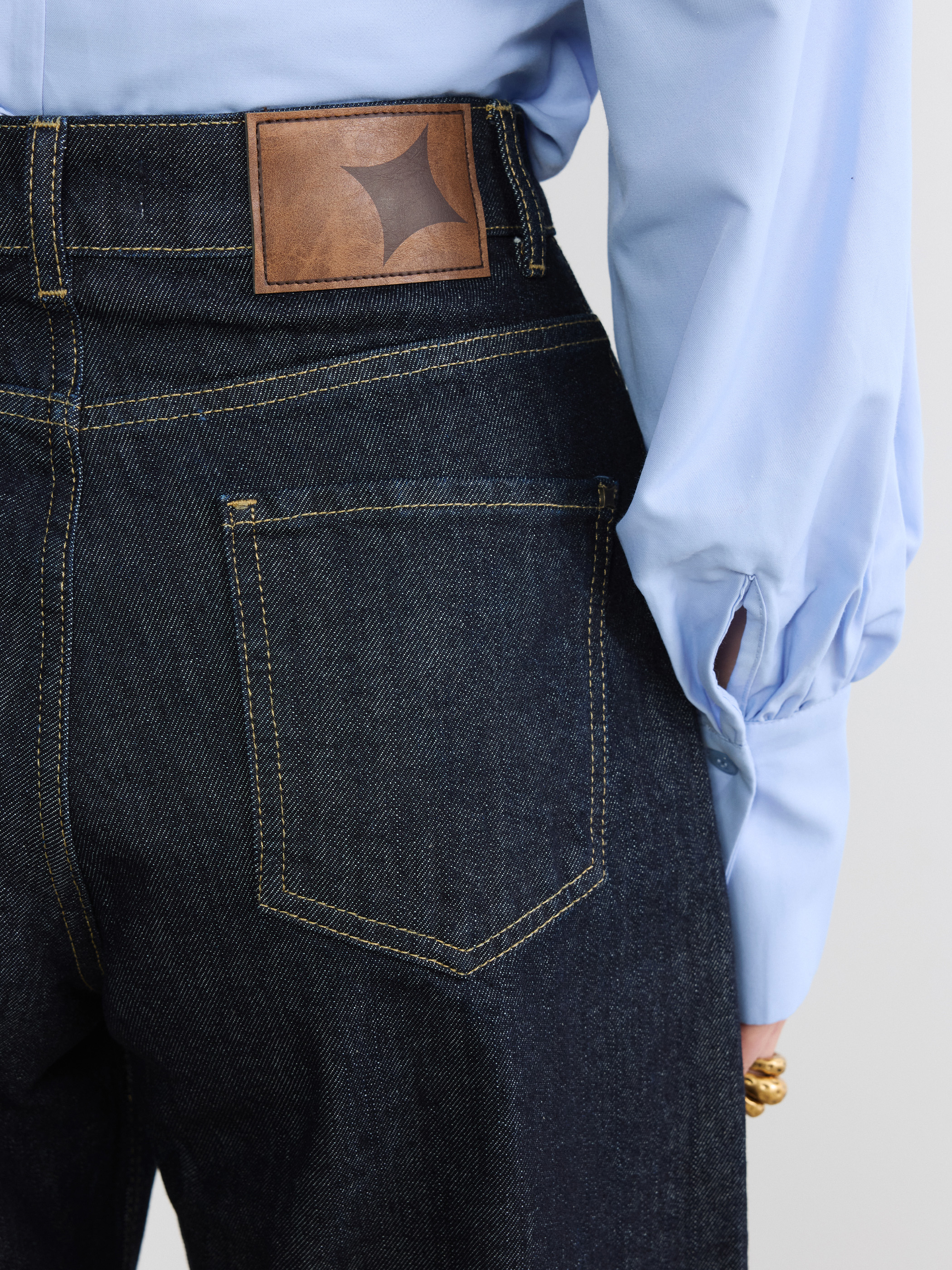 Soulife Barrel Fit Kadın Jean Pantolon görsel 3