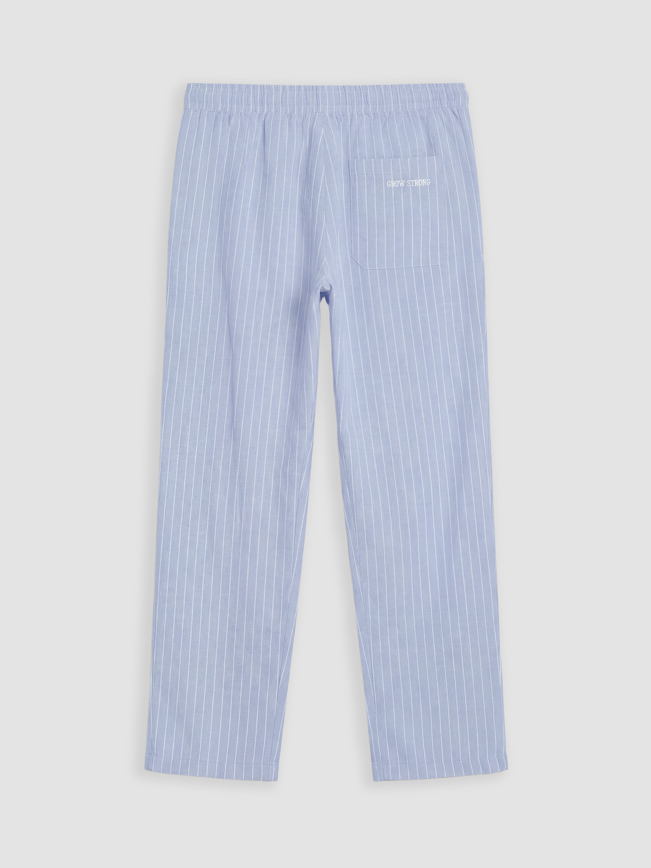 XSIDE Rahat Kalıp Keten Görünümlü Erkek Pantolon görsel 6