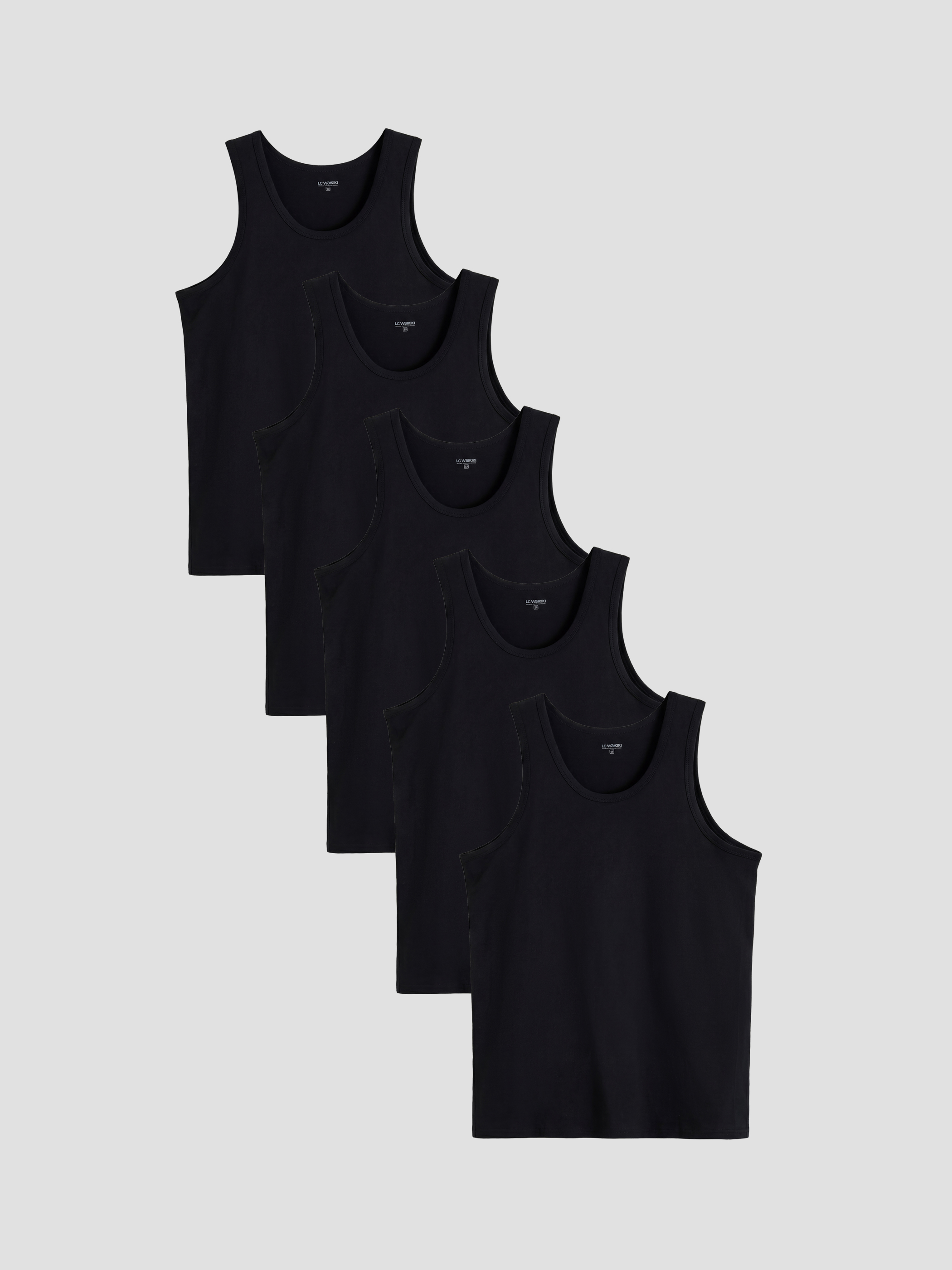 LC WAIKIKI U Yaka Penye Erkek Atlet 5'li