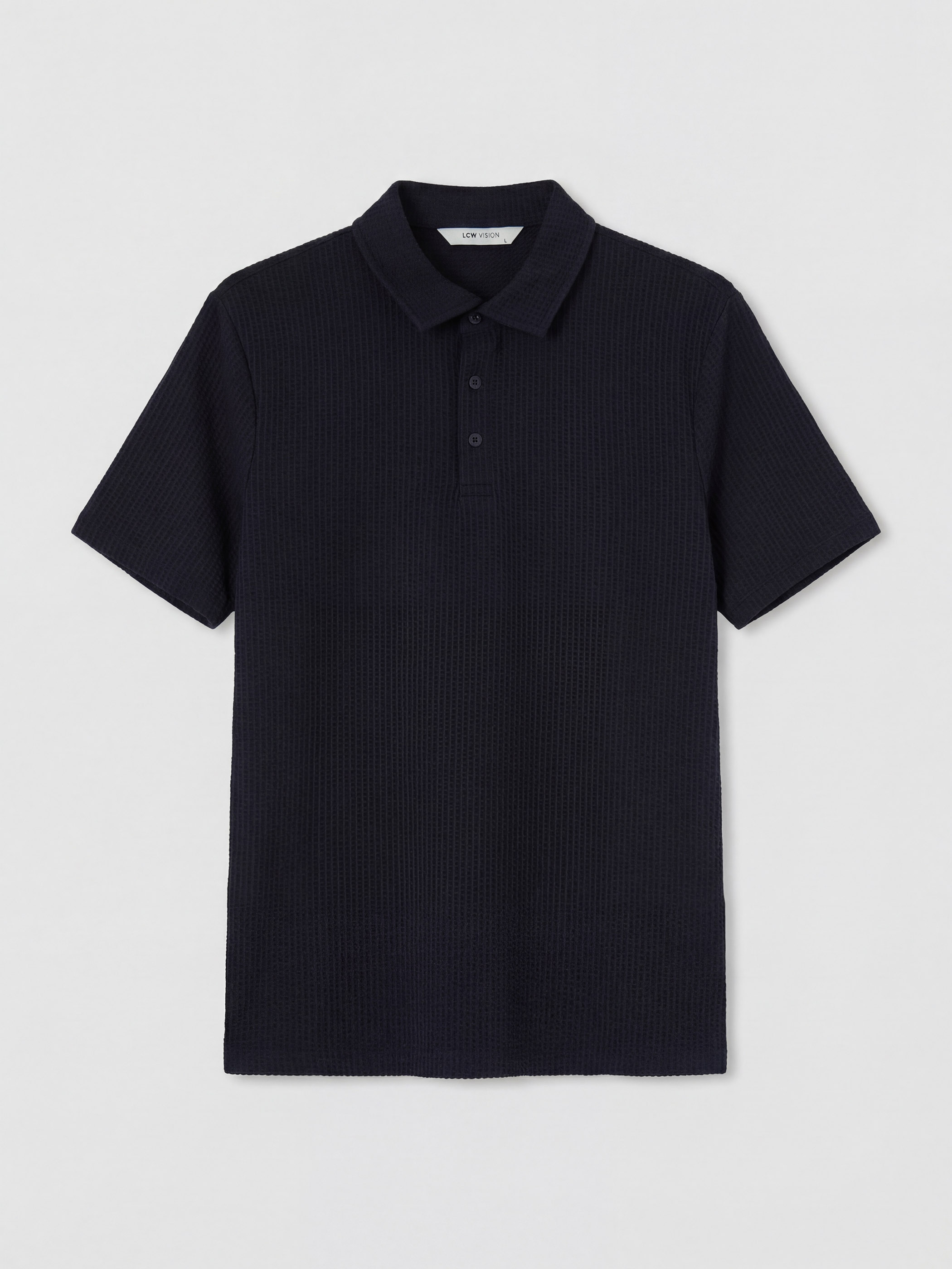 LCW Vision Polo Yaka Triko Erkek Tişört görsel 5
