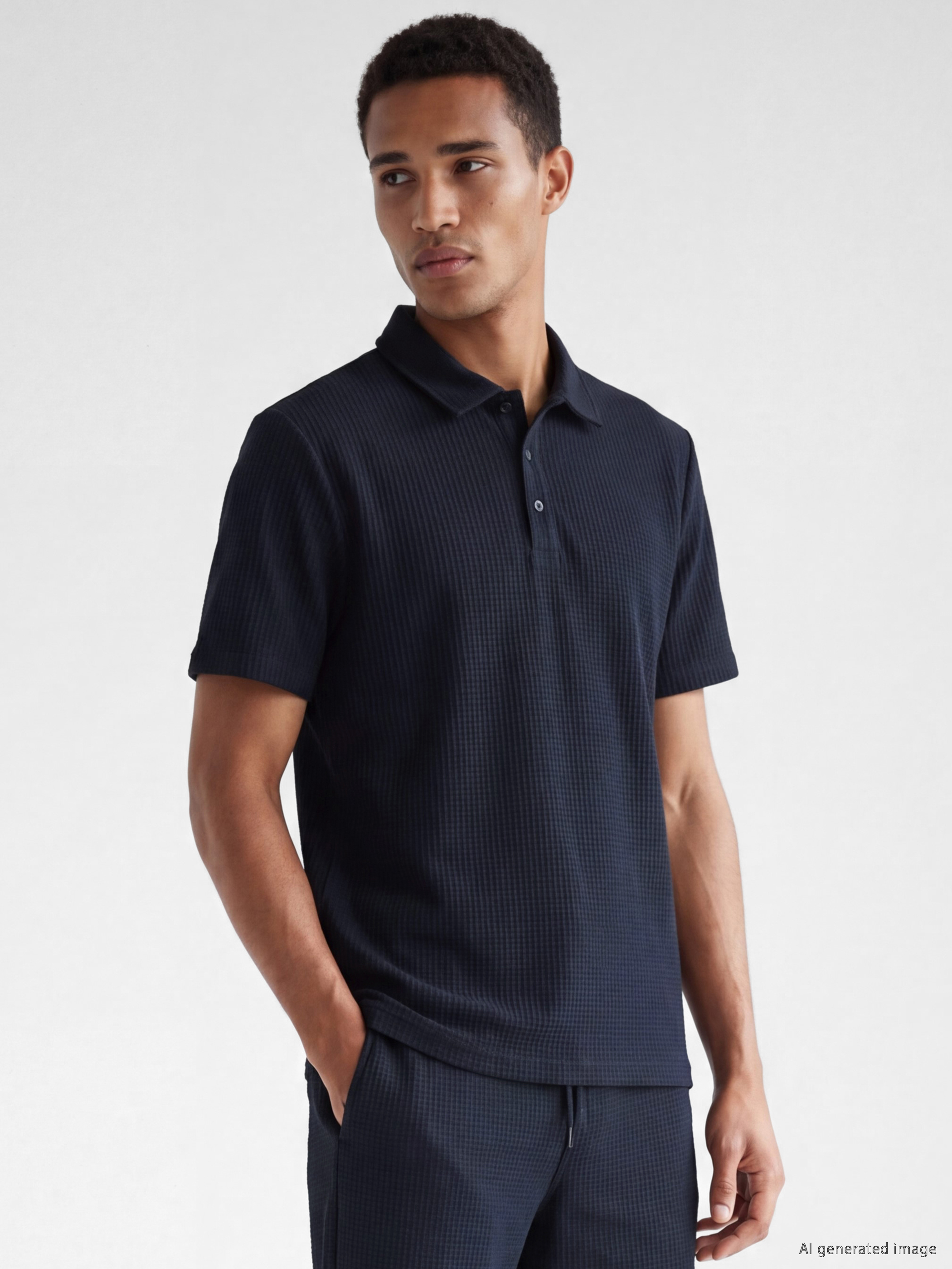 LCW Vision Polo Yaka Triko Erkek Tişört