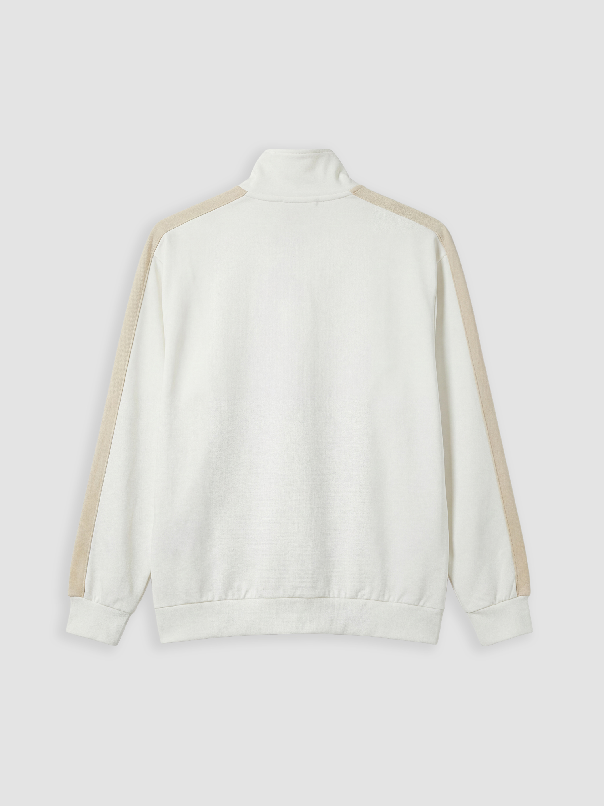 XSIDE Dik Yaka Baskılı Erkek Fermuarlı Sweatshirt görsel 6