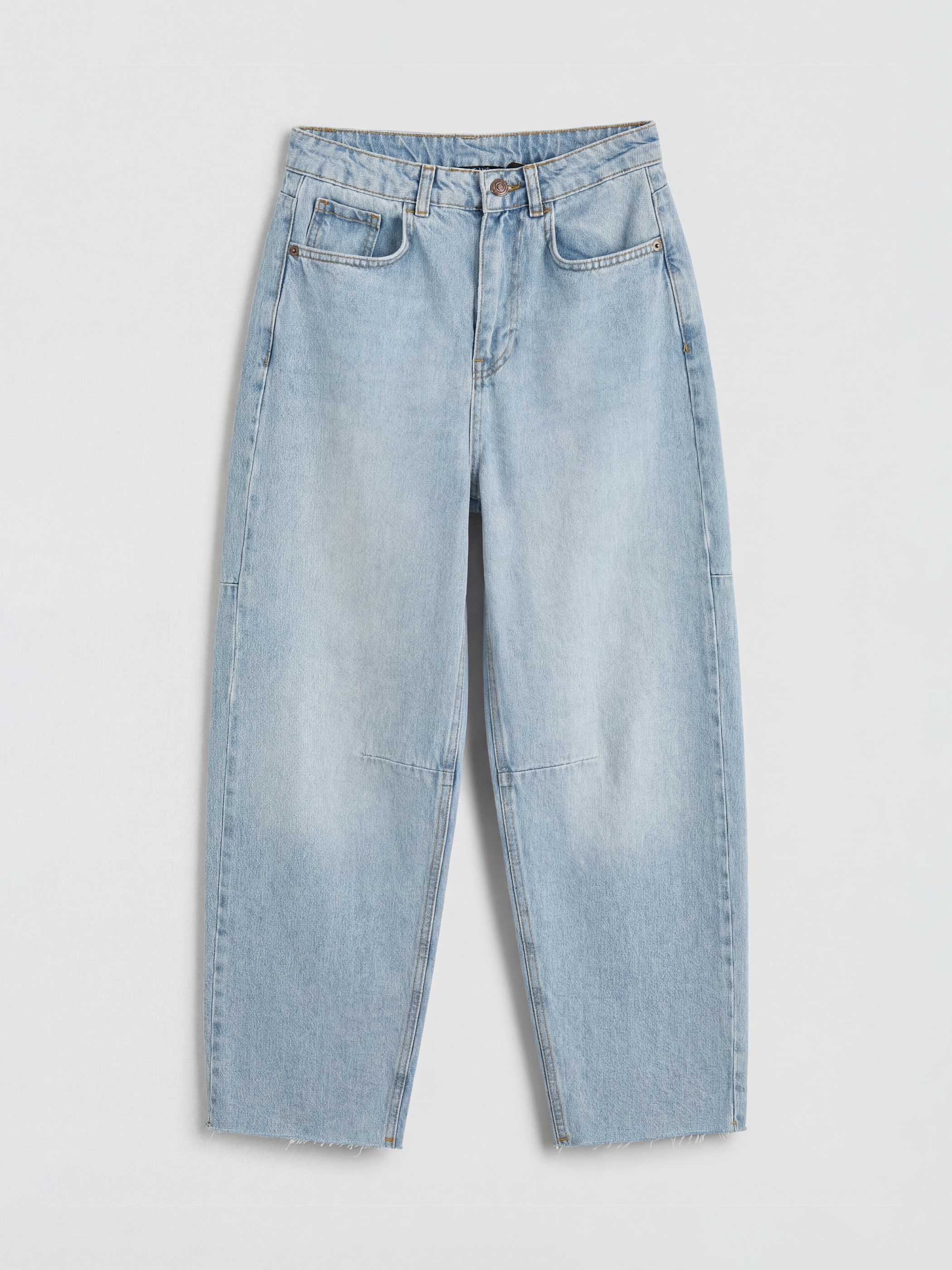 LCW Jeans Barrel Fit Kadın Jean Pantolon görsel 5