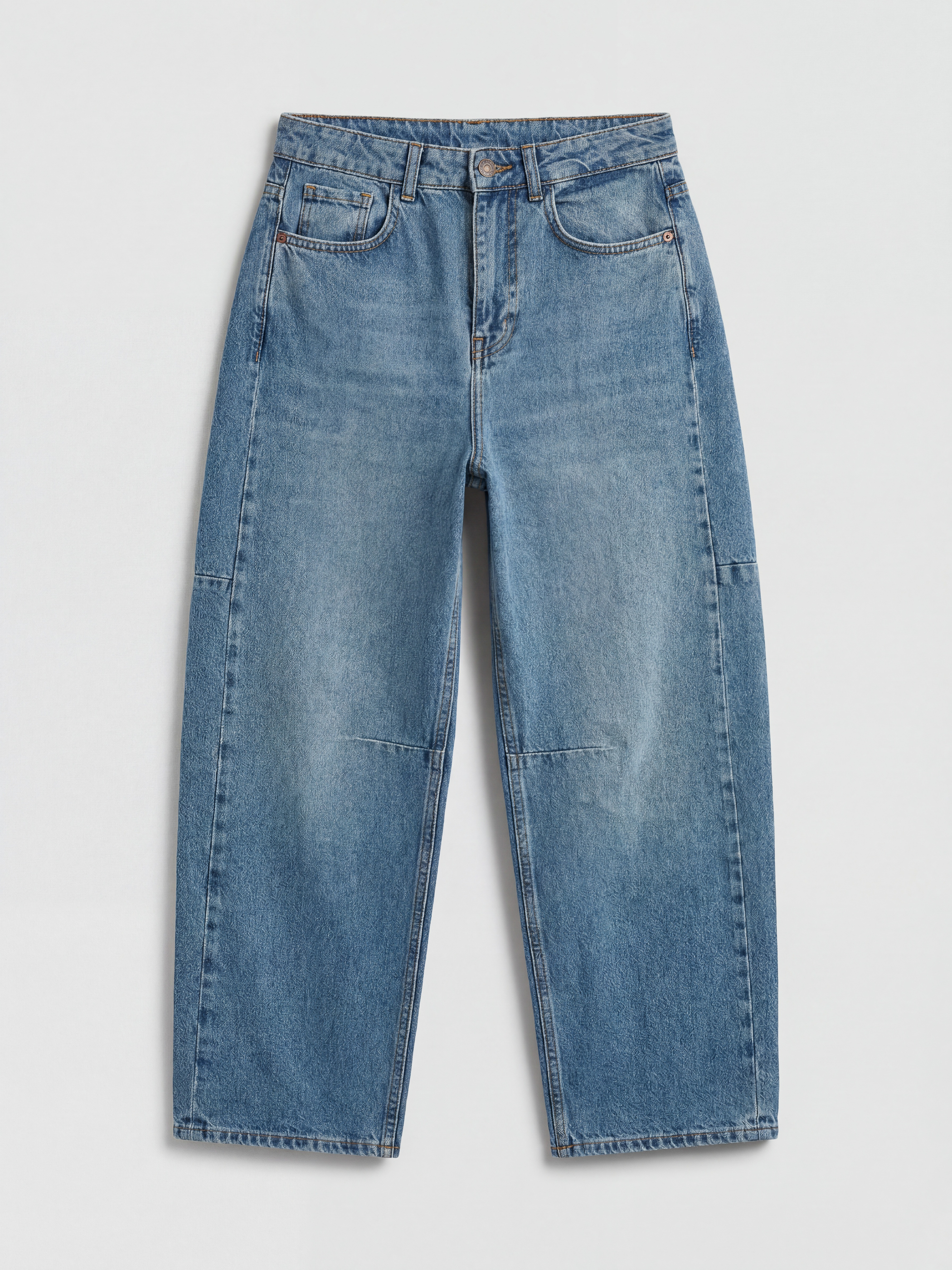 LCW Jeans Barrel Fit Kadın Jean Pantolon görsel 5