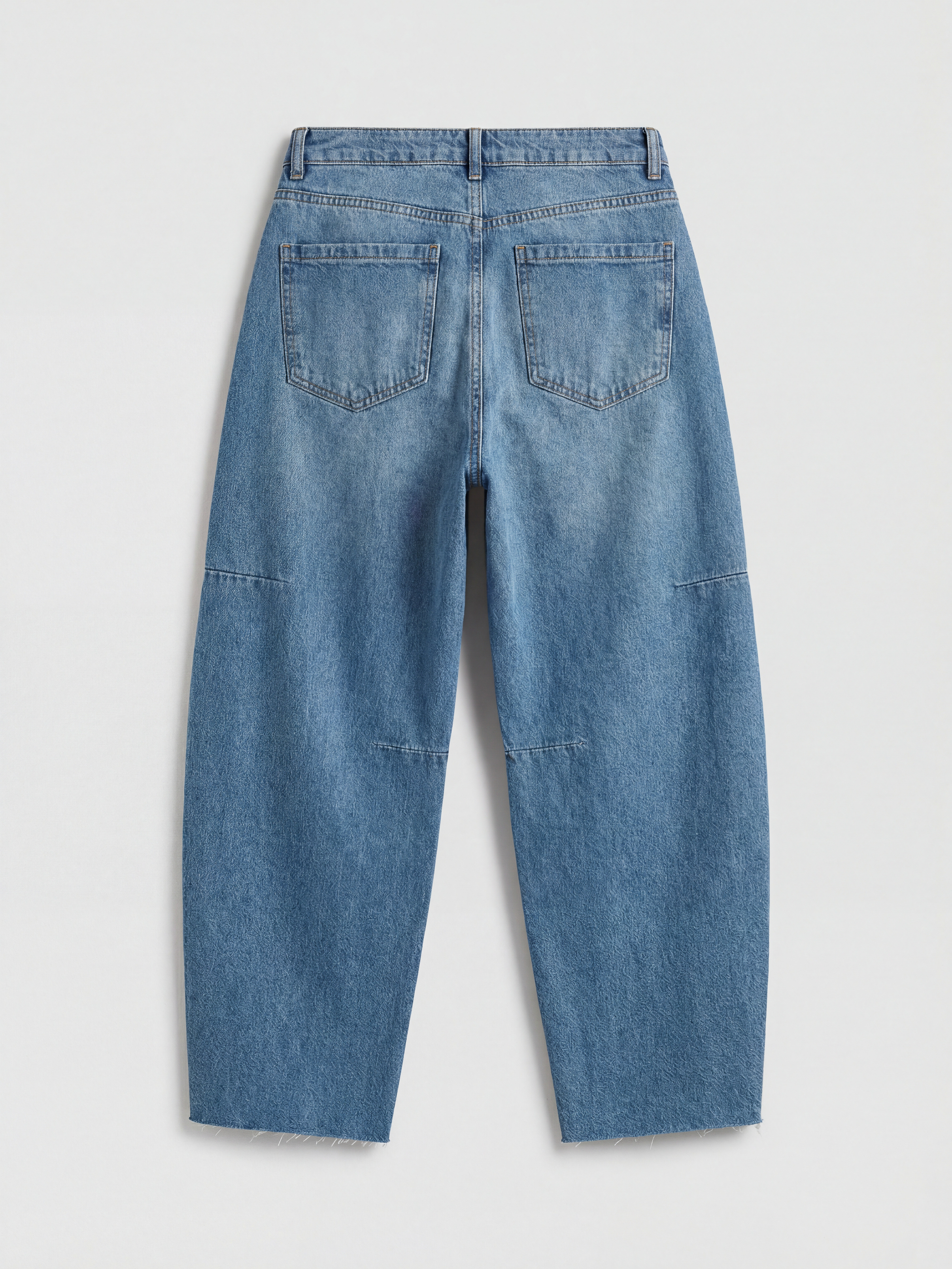 LCW Jeans Barrel Fit Kadın Jean Pantolon görsel 6