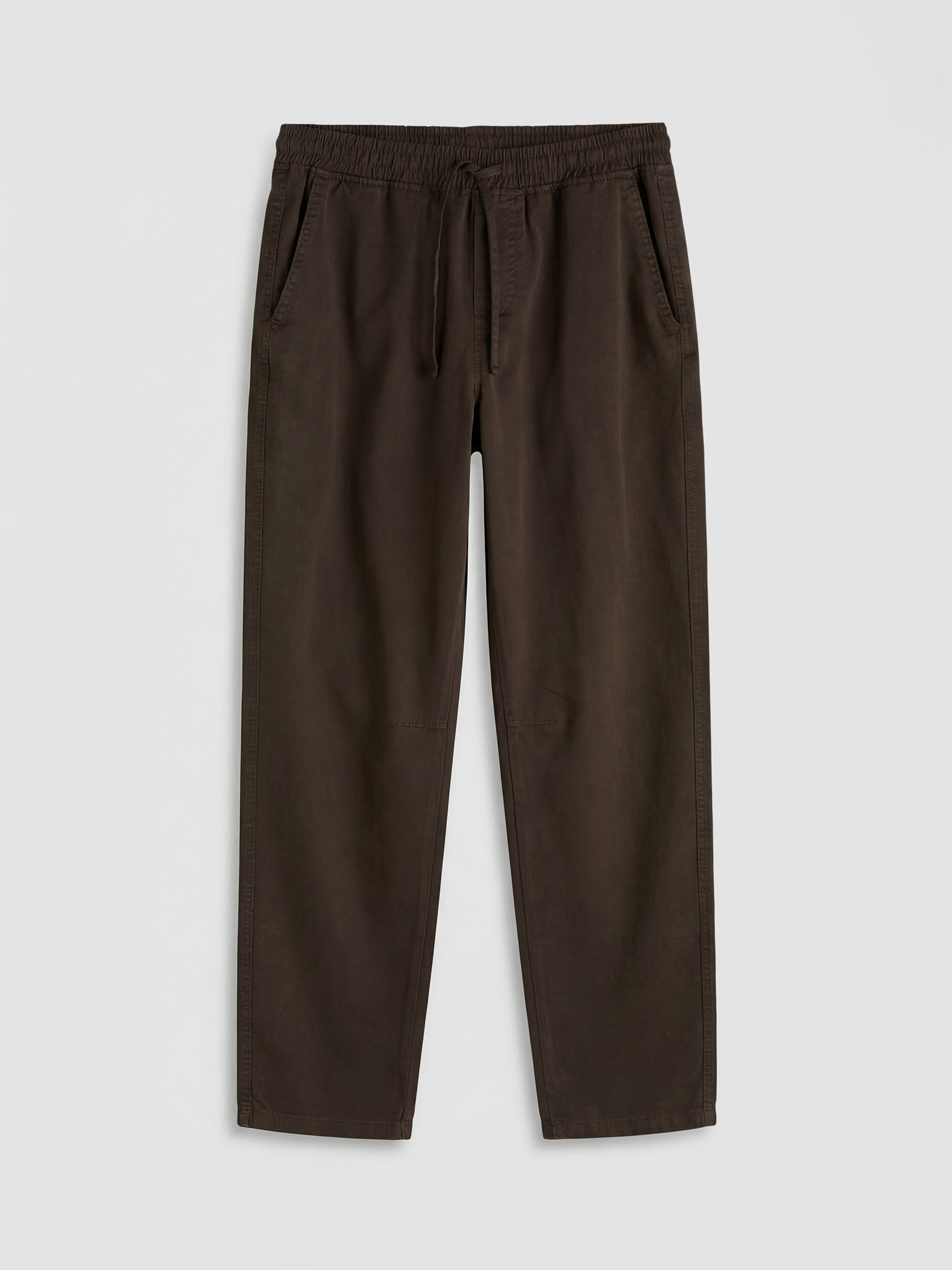 XSIDE Rahat Kalıp Bağcıklı Gabardin Erkek Pantolon görsel 5