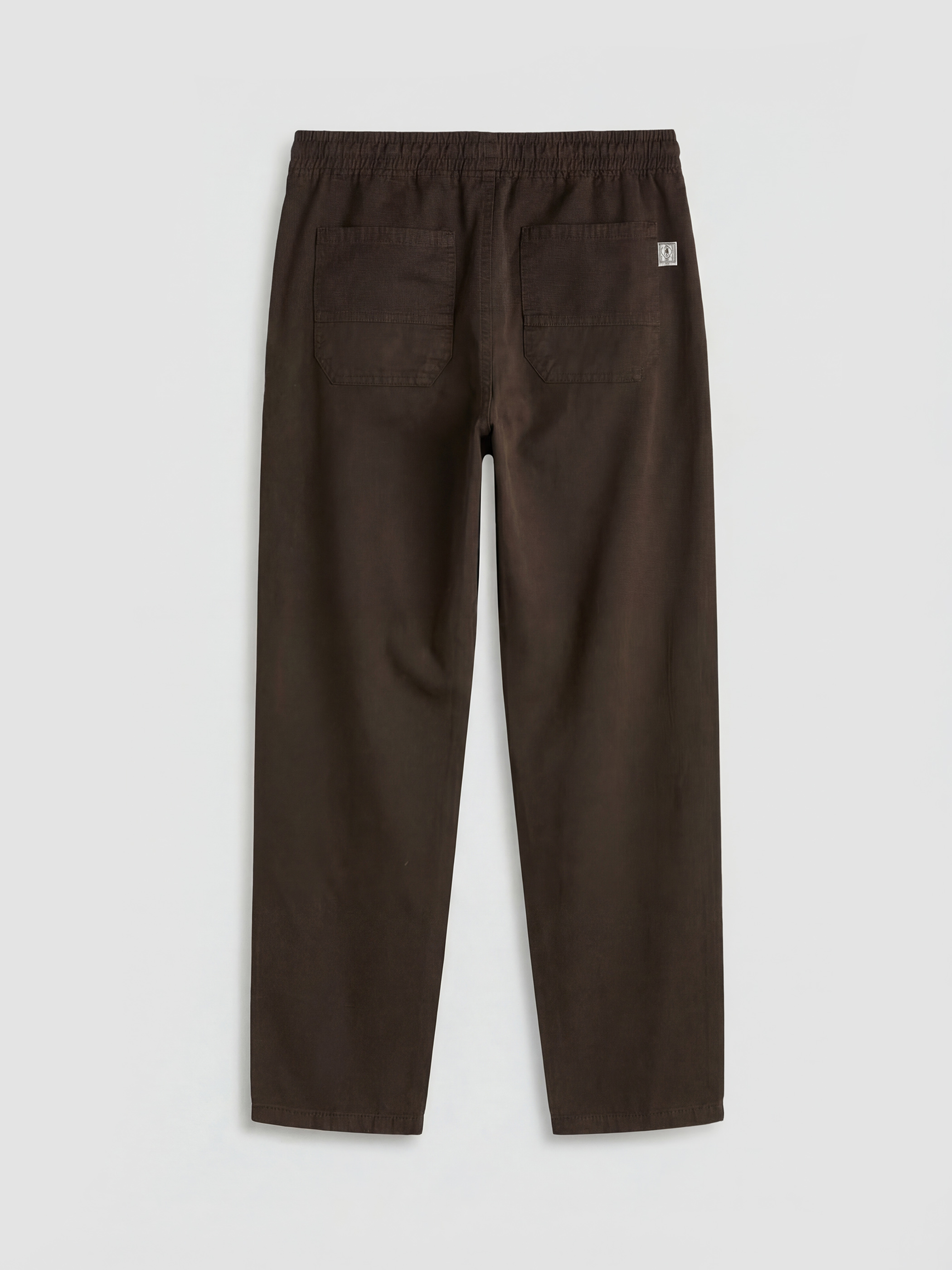 XSIDE Rahat Kalıp Bağcıklı Gabardin Erkek Pantolon görsel 6