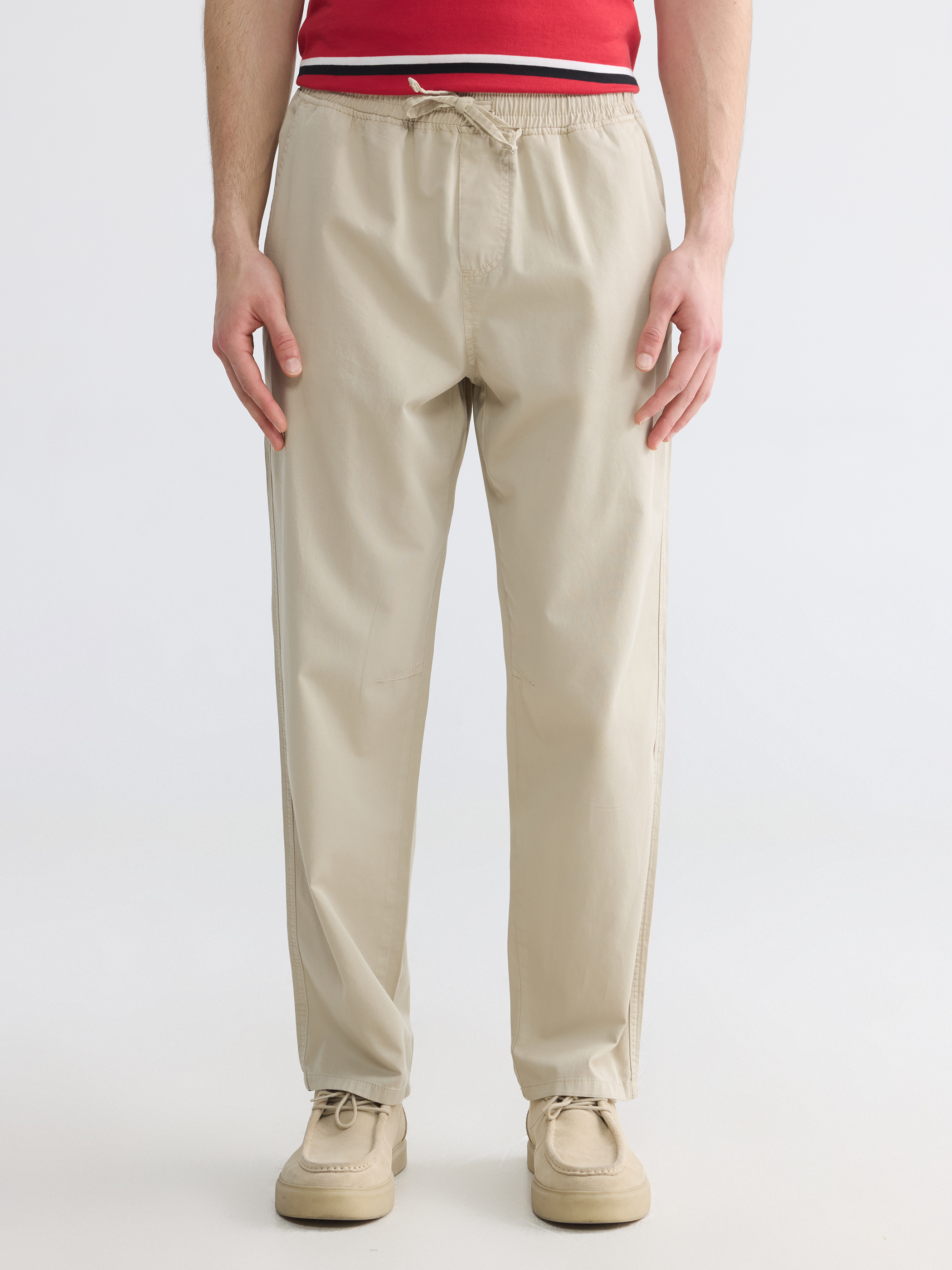 XSIDE Rahat Kalıp Gabardin Erkek Pantolon görsel 2