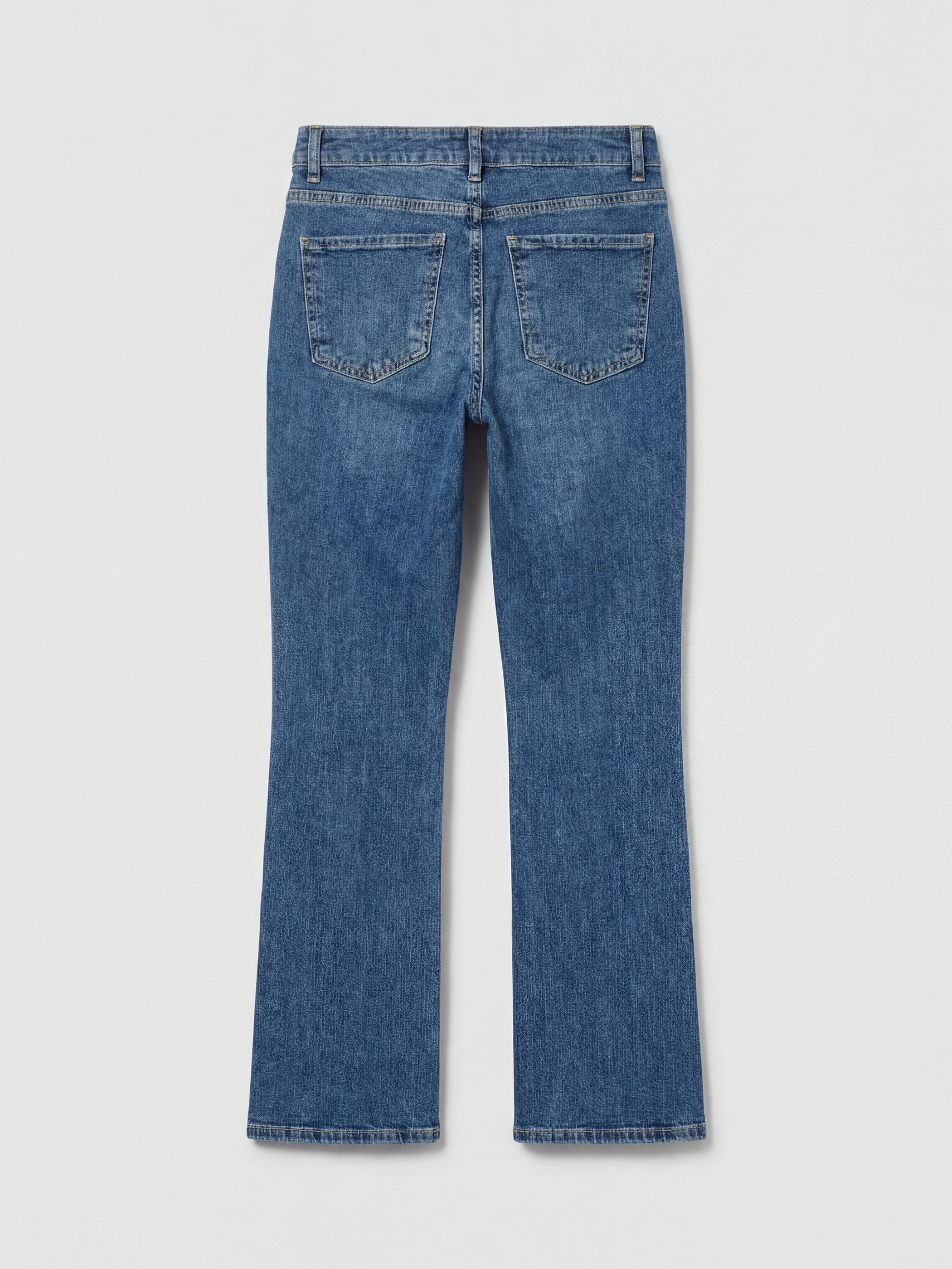 LCW Vision Yüksek Bel Crop Flare Kadın Jean Pantolon görsel 4