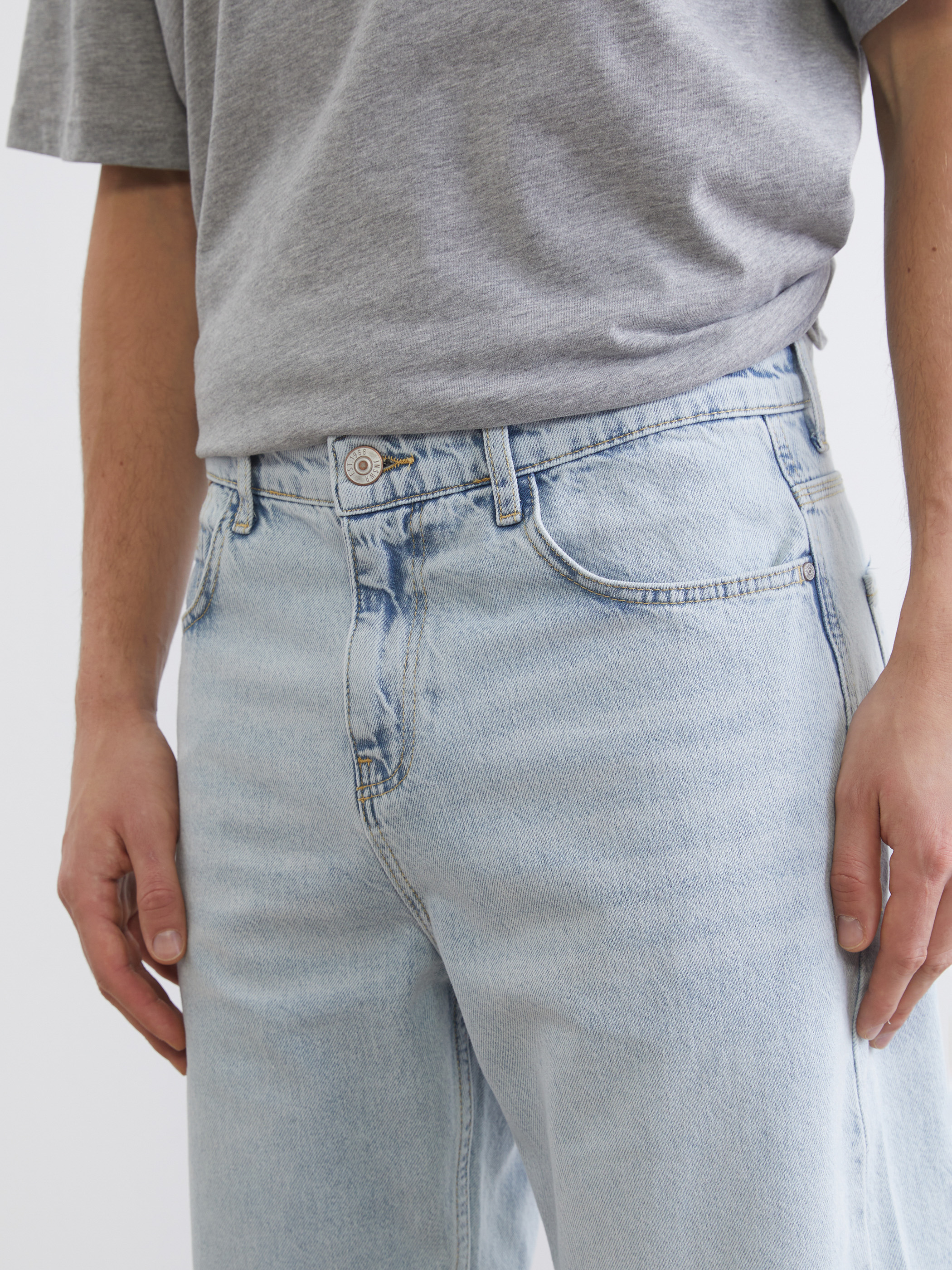LCW Jeans 745 Baggy Fit Erkek Jean Pantolon görsel 3
