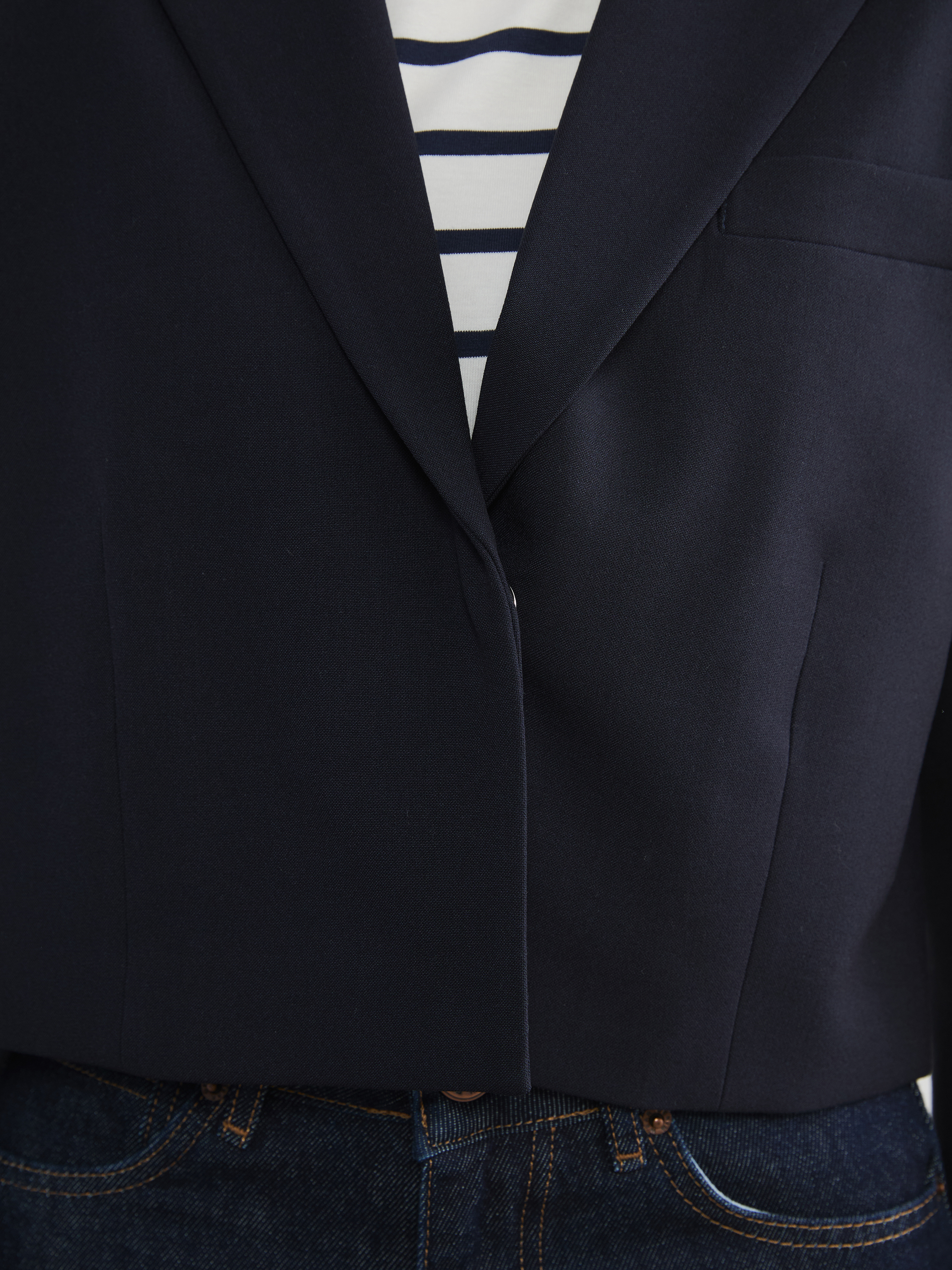 LCW Vision Kadın Crop Blazer Ceket görsel 4