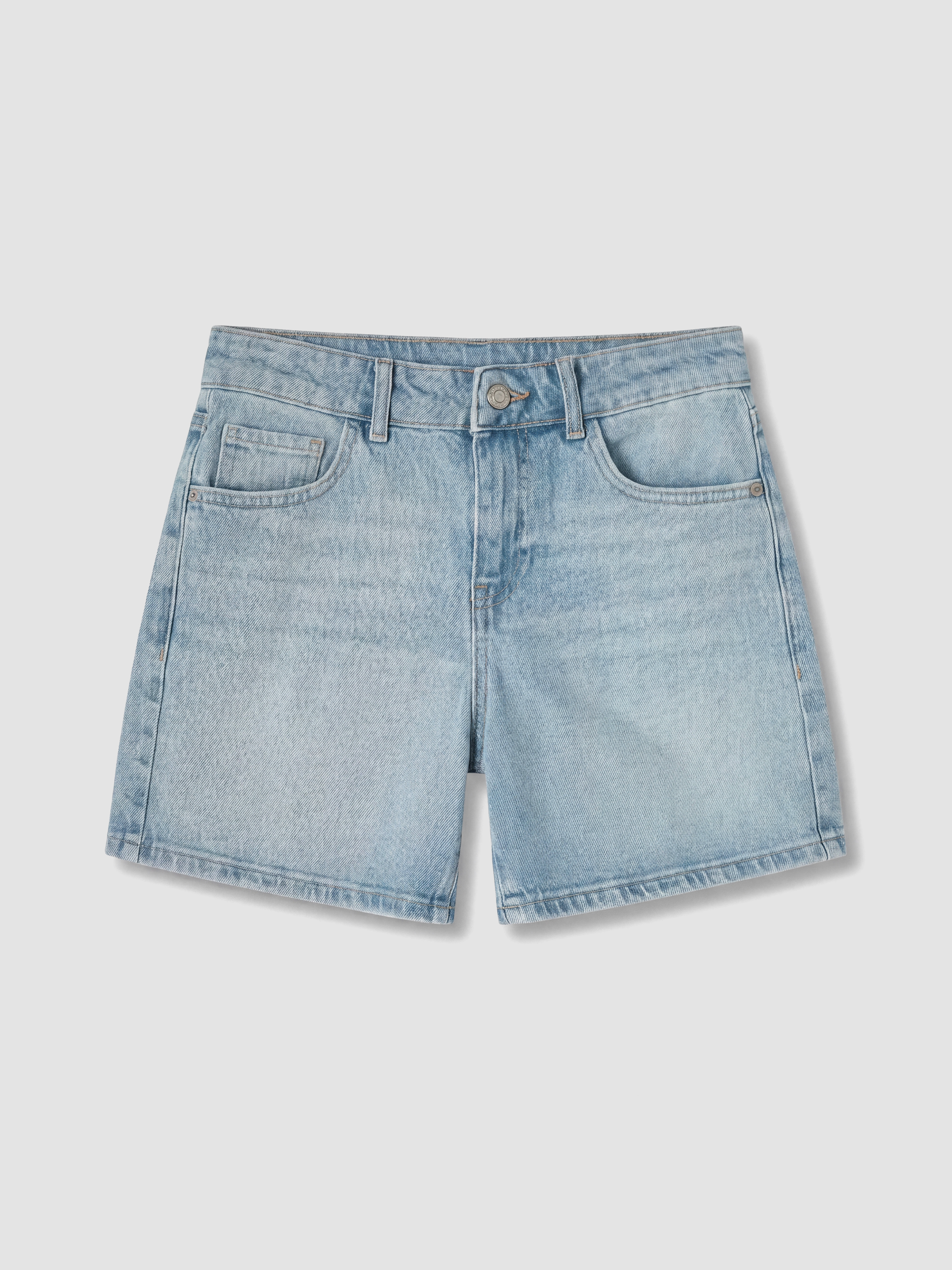 LCW Jeans Regular Fit Kadın Jean Şort görsel 4