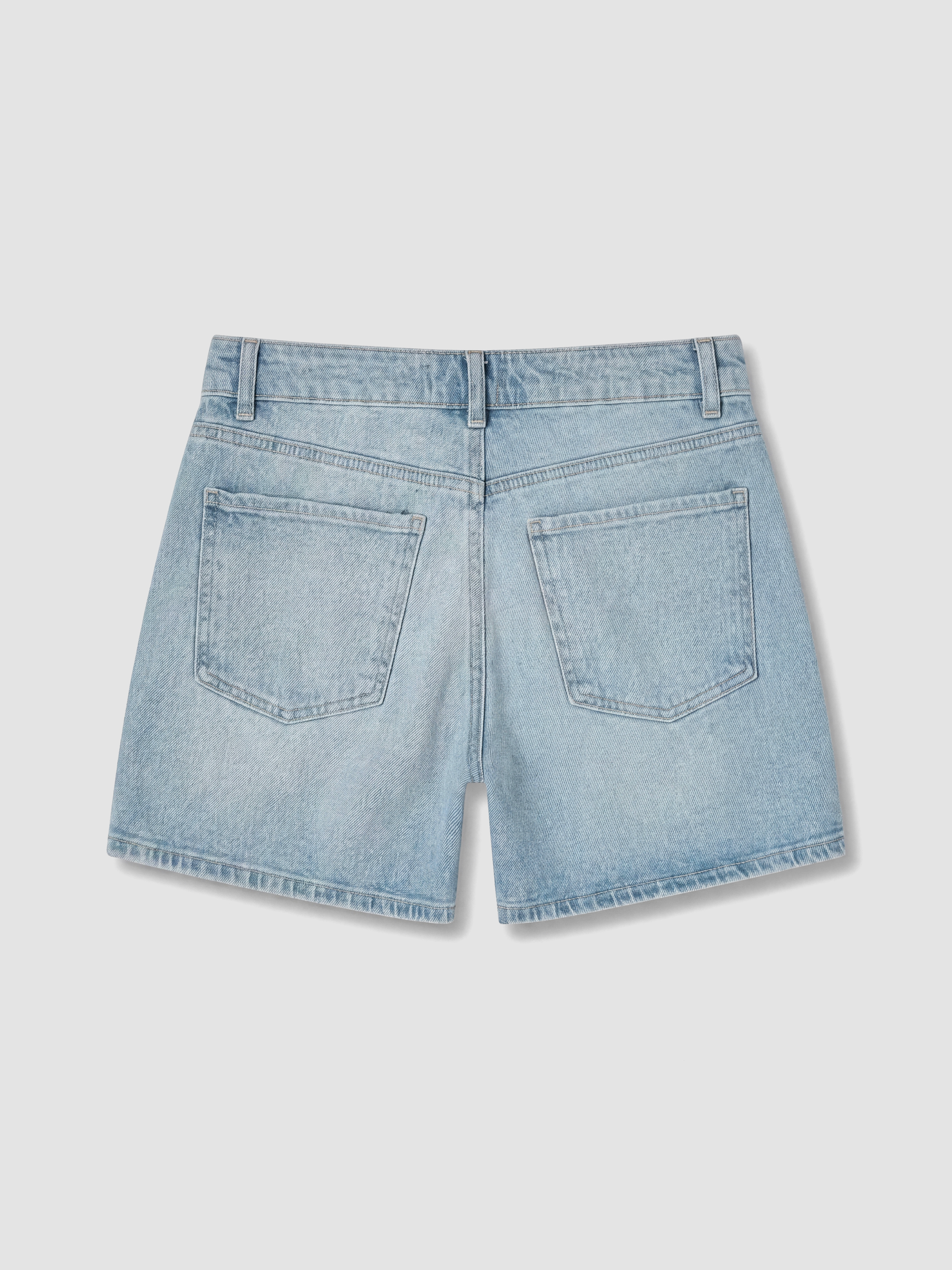 LCW Jeans Regular Fit Kadın Jean Şort görsel 6