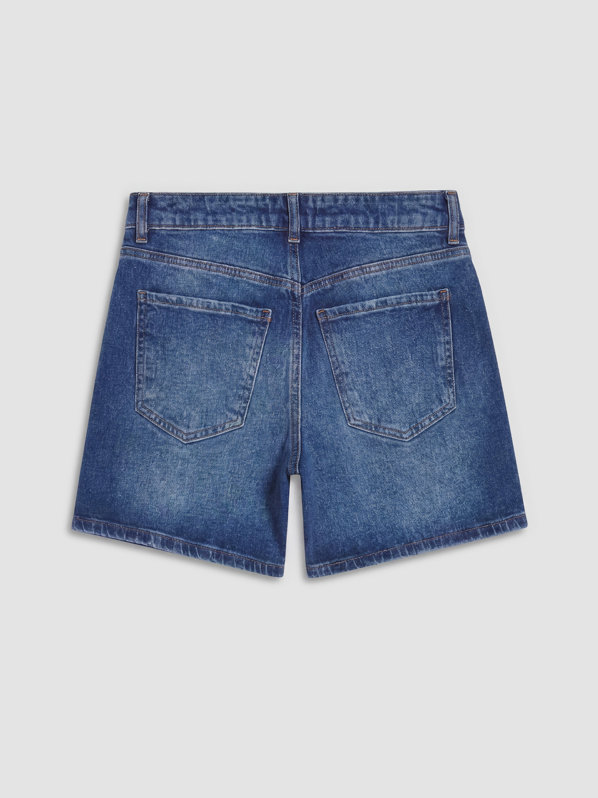 LCW Jeans Regular Fit Kadın Jean Şort görsel 7