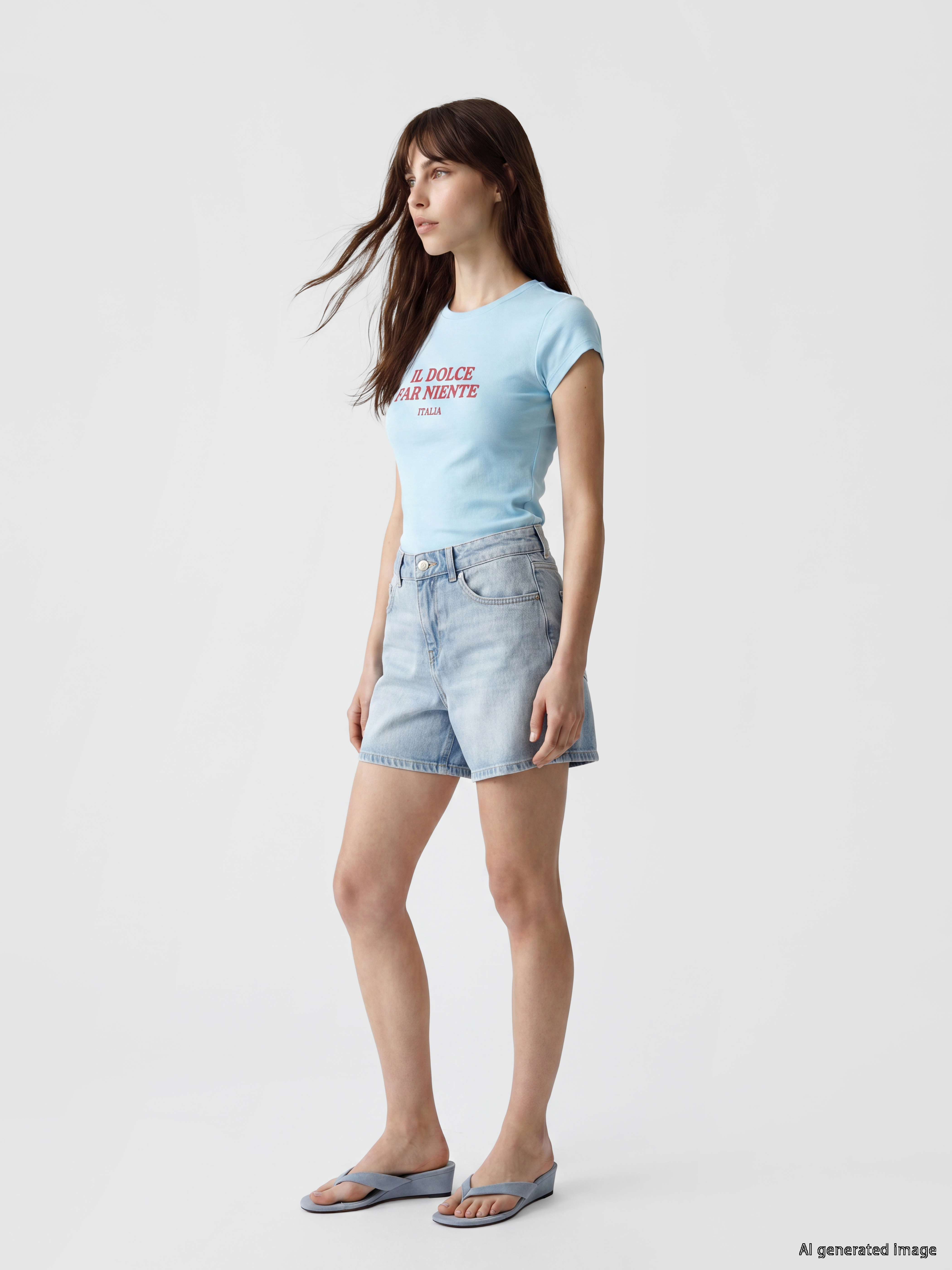 LCW Jeans Regular Fit Kadın Jean Şort
