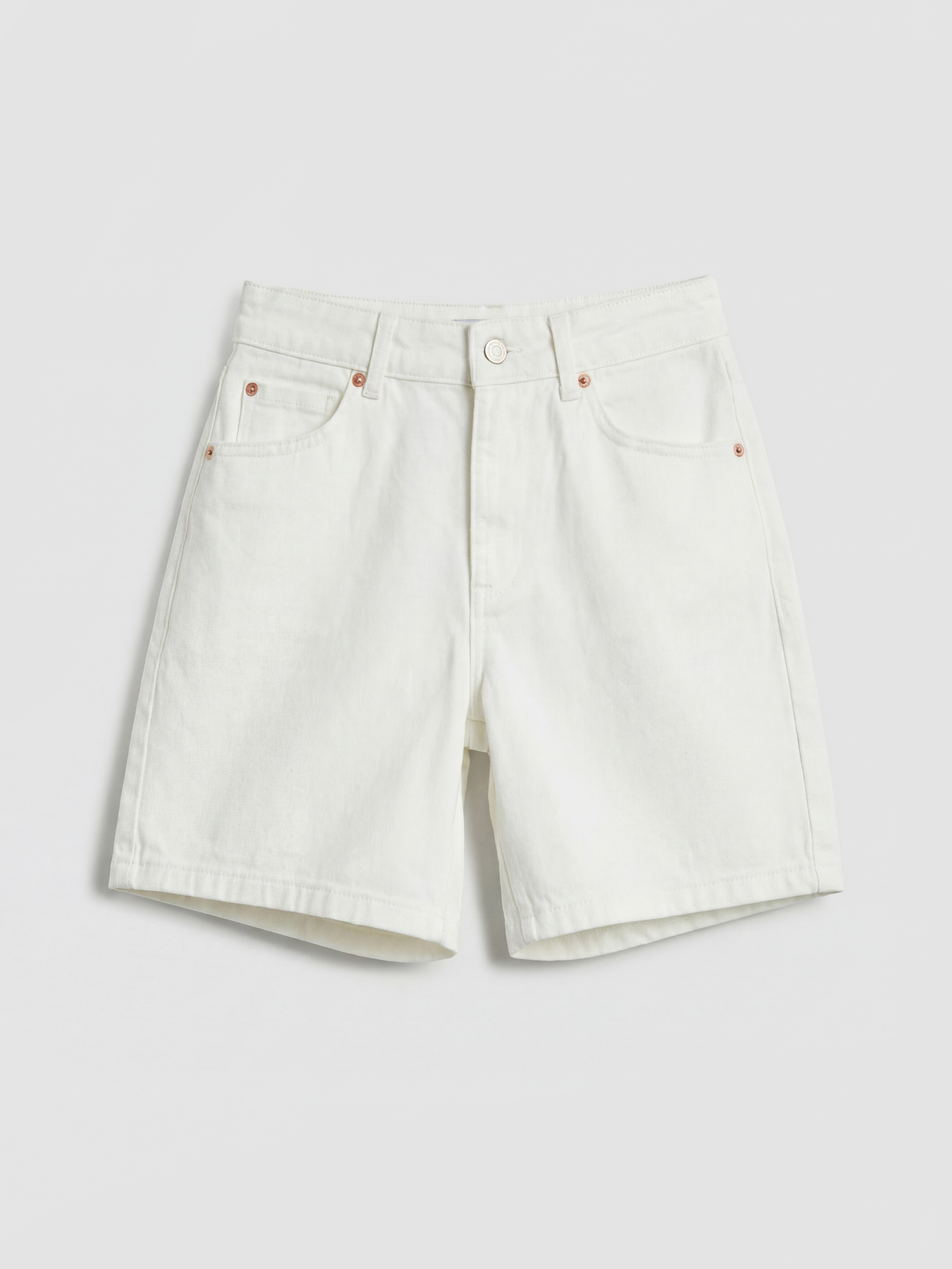 LCW Jeans Regular Fit Kadın Jean Şort görsel 5