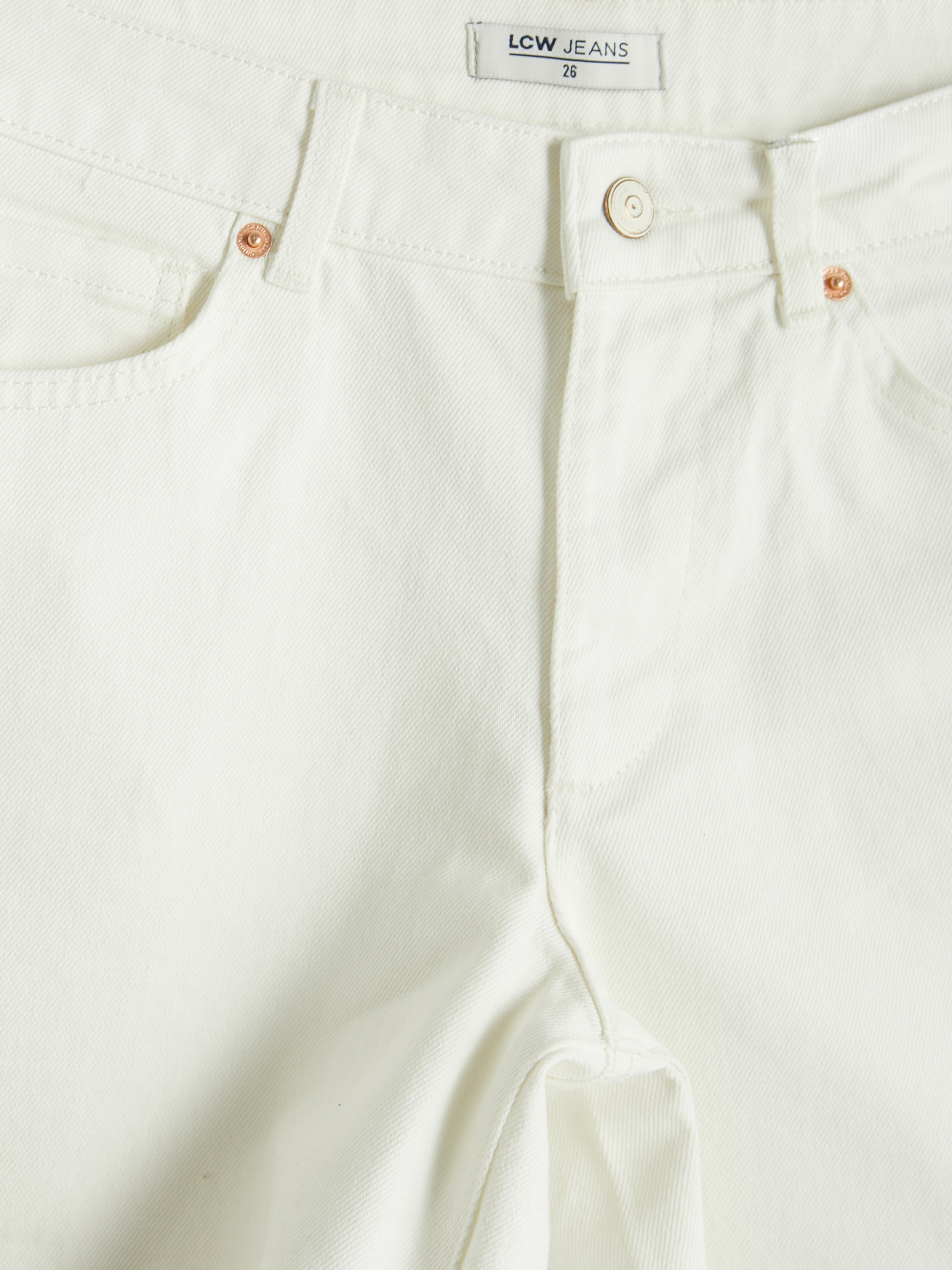 LCW Jeans Regular Fit Kadın Jean Şort görsel 7