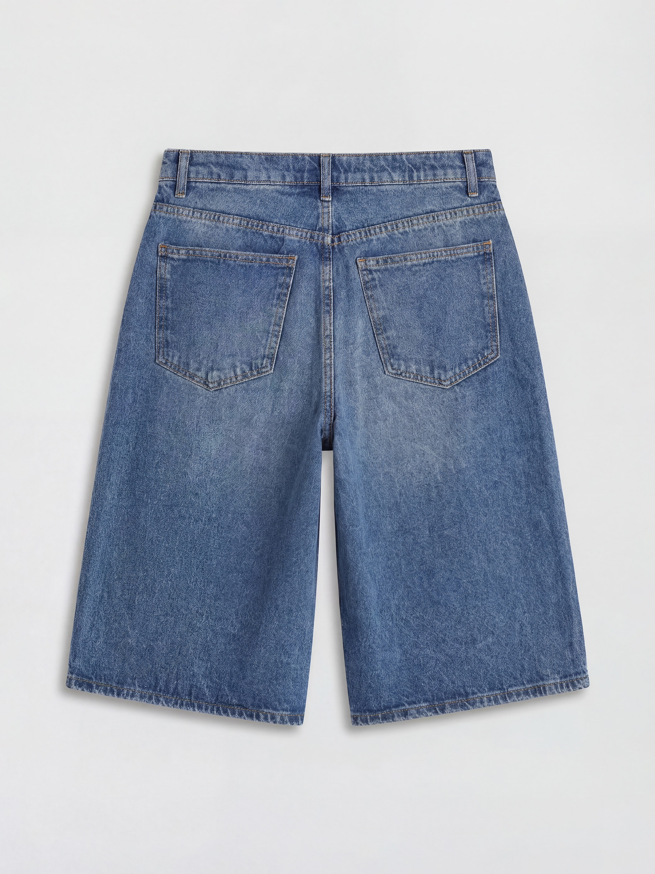 LCW Jeans Bermuda Fit Kadın Jean Şortolon görsel 6