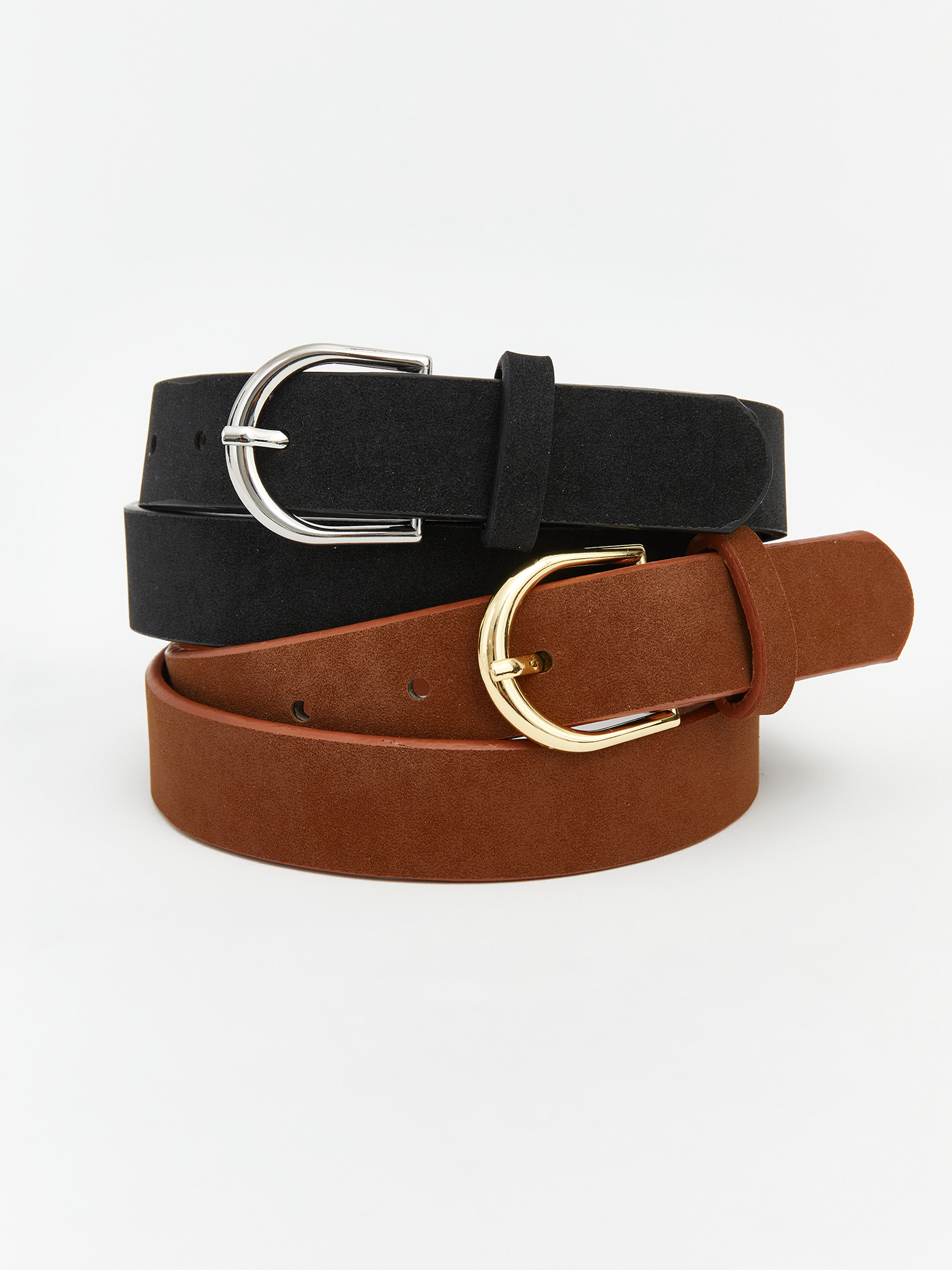 LCW ACCESSORIES Süet Görünümlü Kadın Kemer 2'li