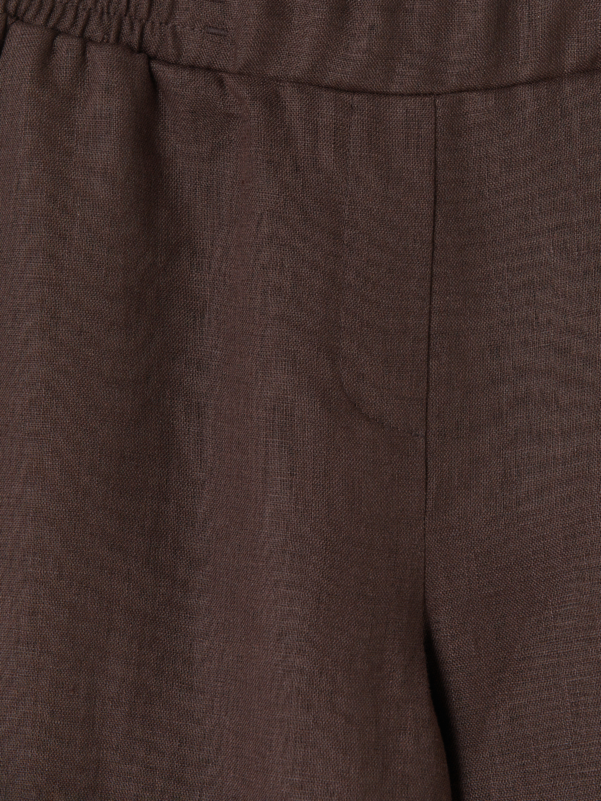 LCWAIKIKI Classic Havuç Kesim Kadın %100 Keten Pantolon görsel 7