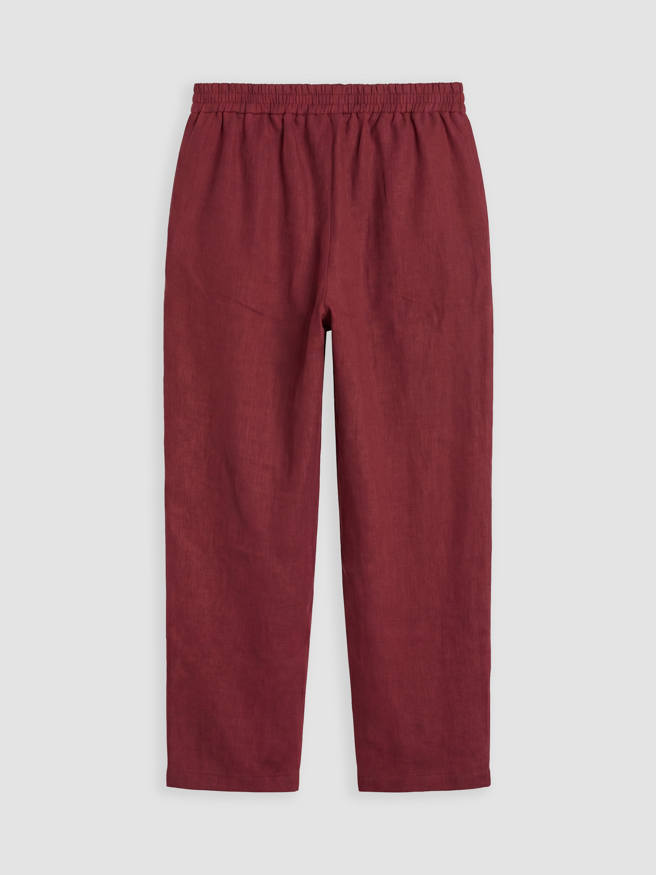 LCWAIKIKI Classic Havuç Kesim Kadın %100 Keten Pantolon görsel 6