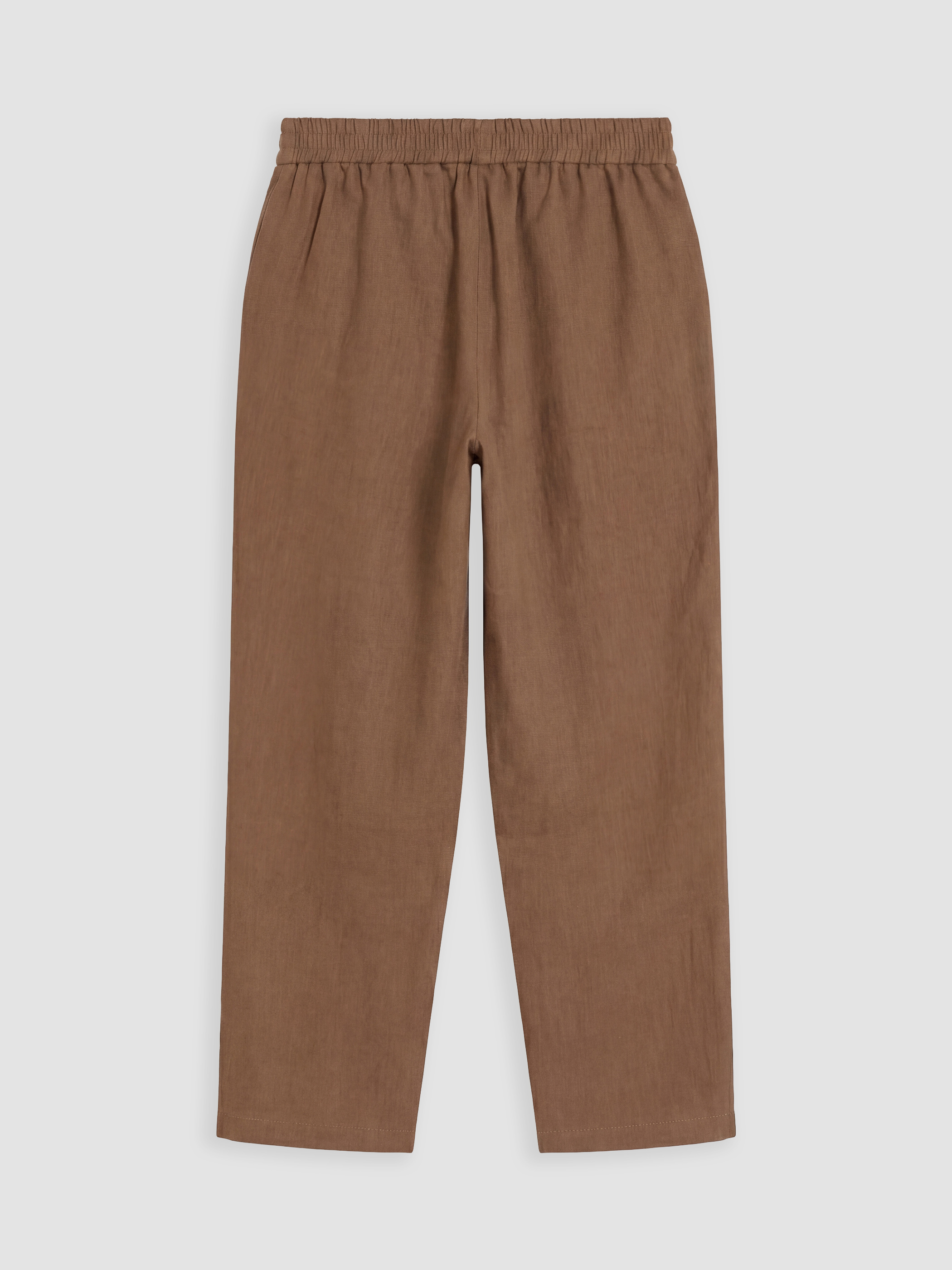 LCWAIKIKI Classic Havuç Kesim Kadın %100 Keten Pantolon görsel 6